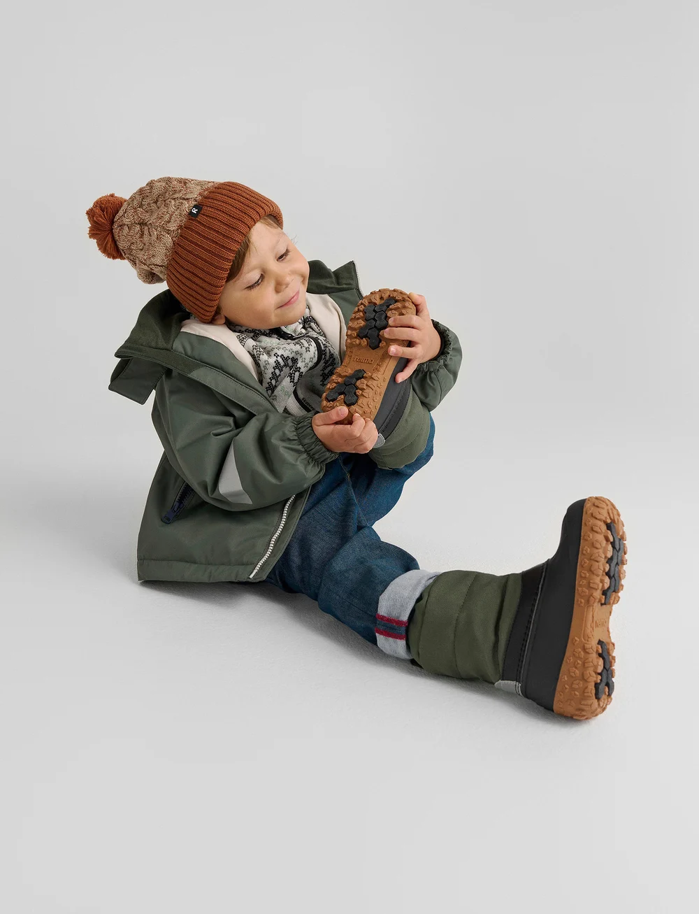 Reima - Winter boots, Loskari - skor - thyme green - 0