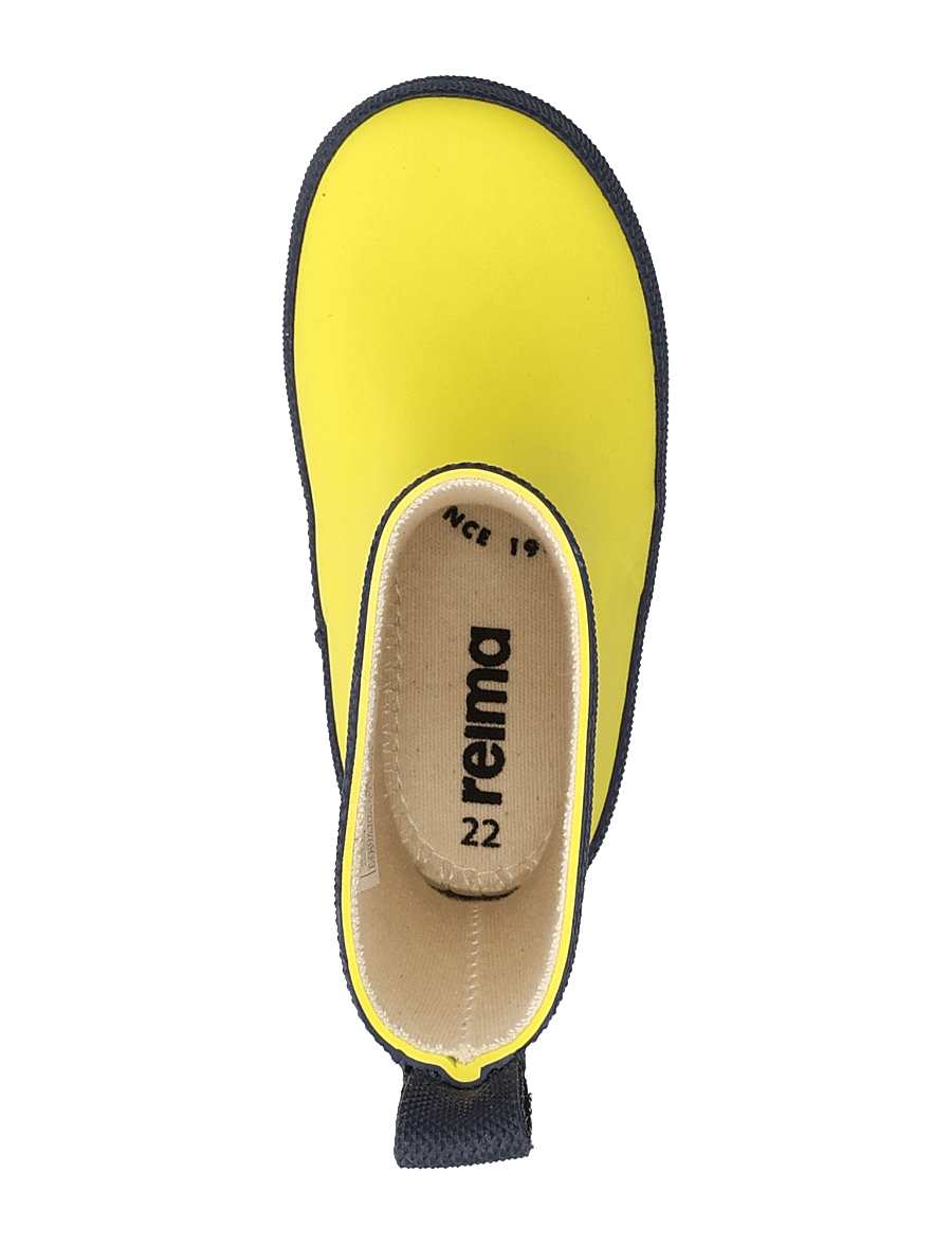 Reima - Rain boots, Taikuus - guminiai batai be pamušalo - yellow - 3