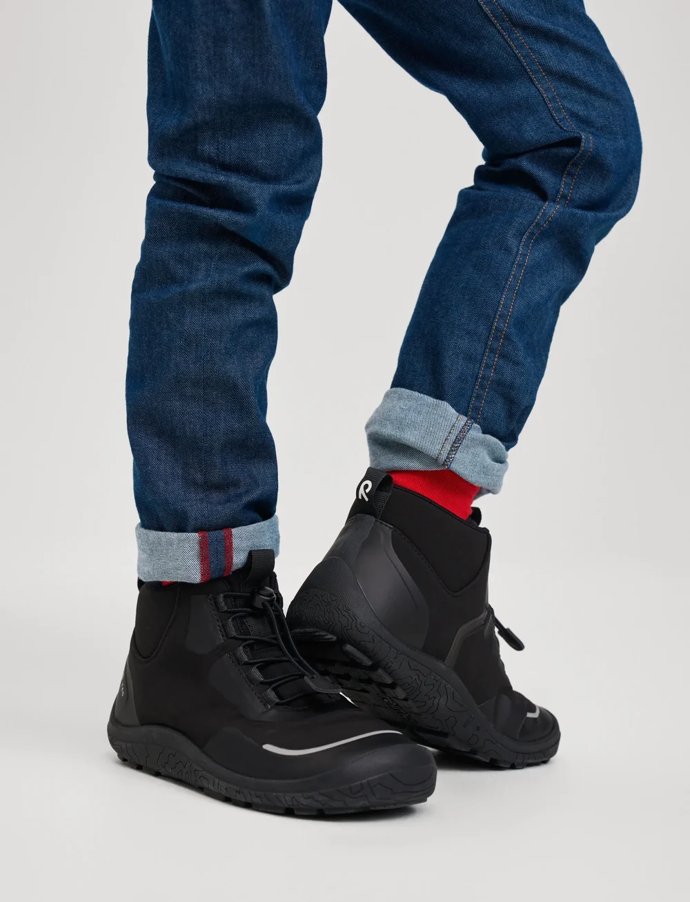 Reima - ReimaTec barefoot shoes, Loikkii - höga sneakers - black - 0