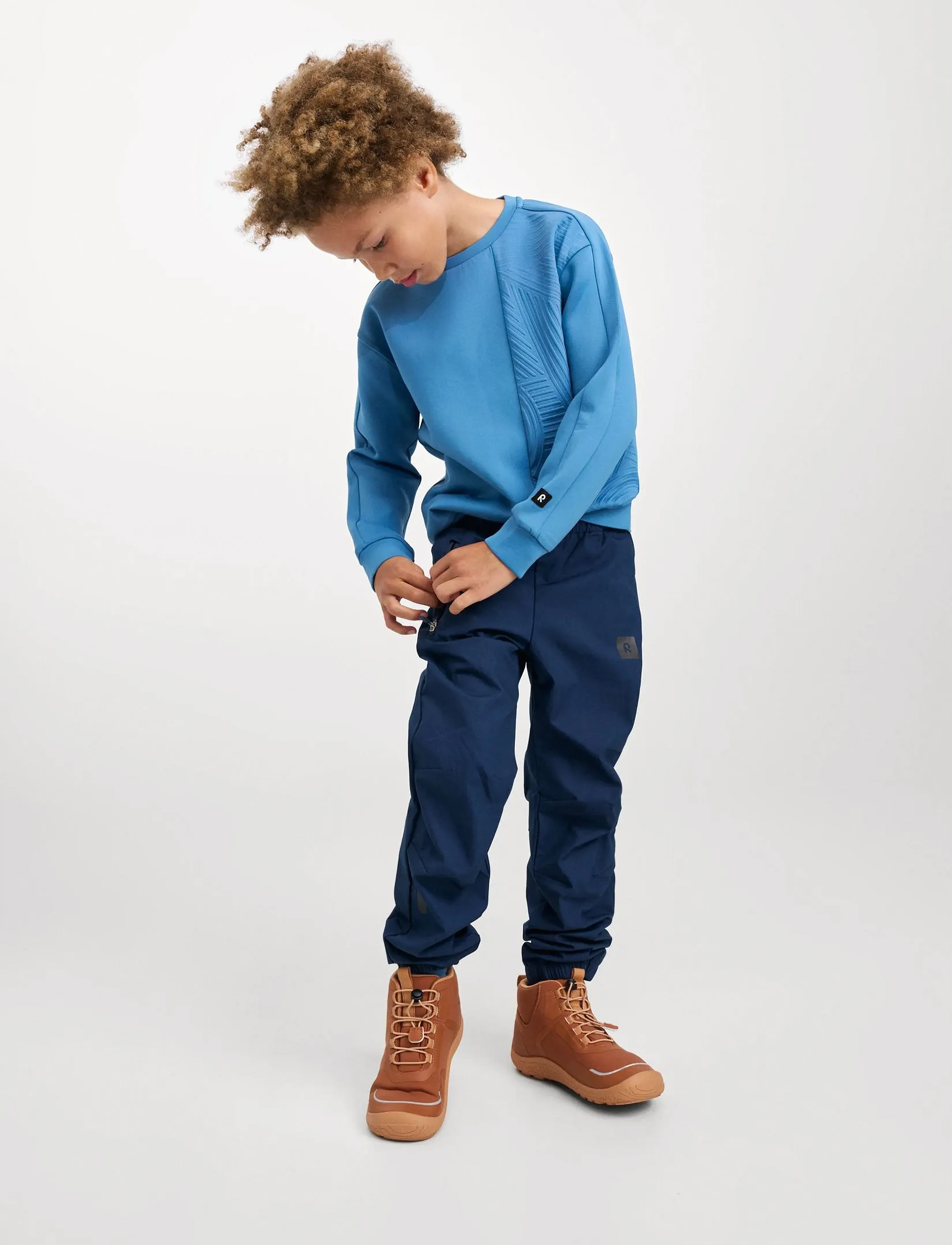 Reima tec Barefoot Shoes, Loikkii, Børn, Vandtætte Barfodsstøvler, Brun, Str: 36