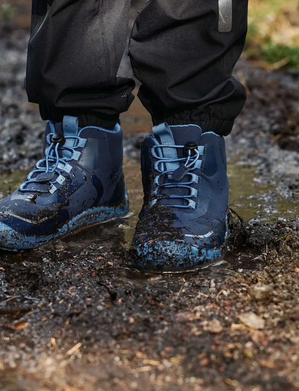 Reima - ReimaTec barefoot shoes, Loikkii - hoher schnitt - navy - 0