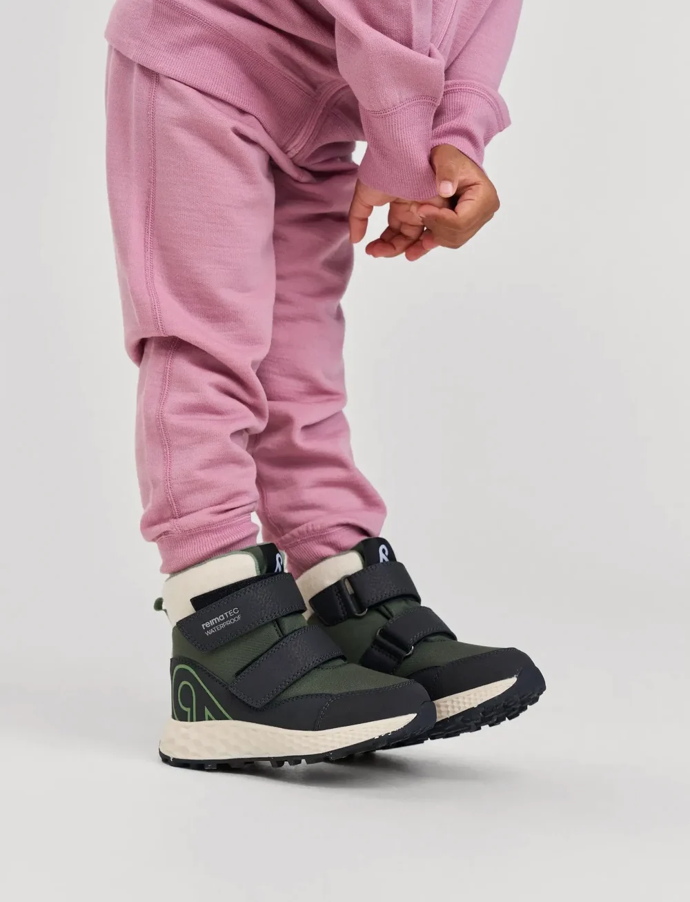 Reima - ReimaTec shoes, Hallava - skor - thyme green - 0