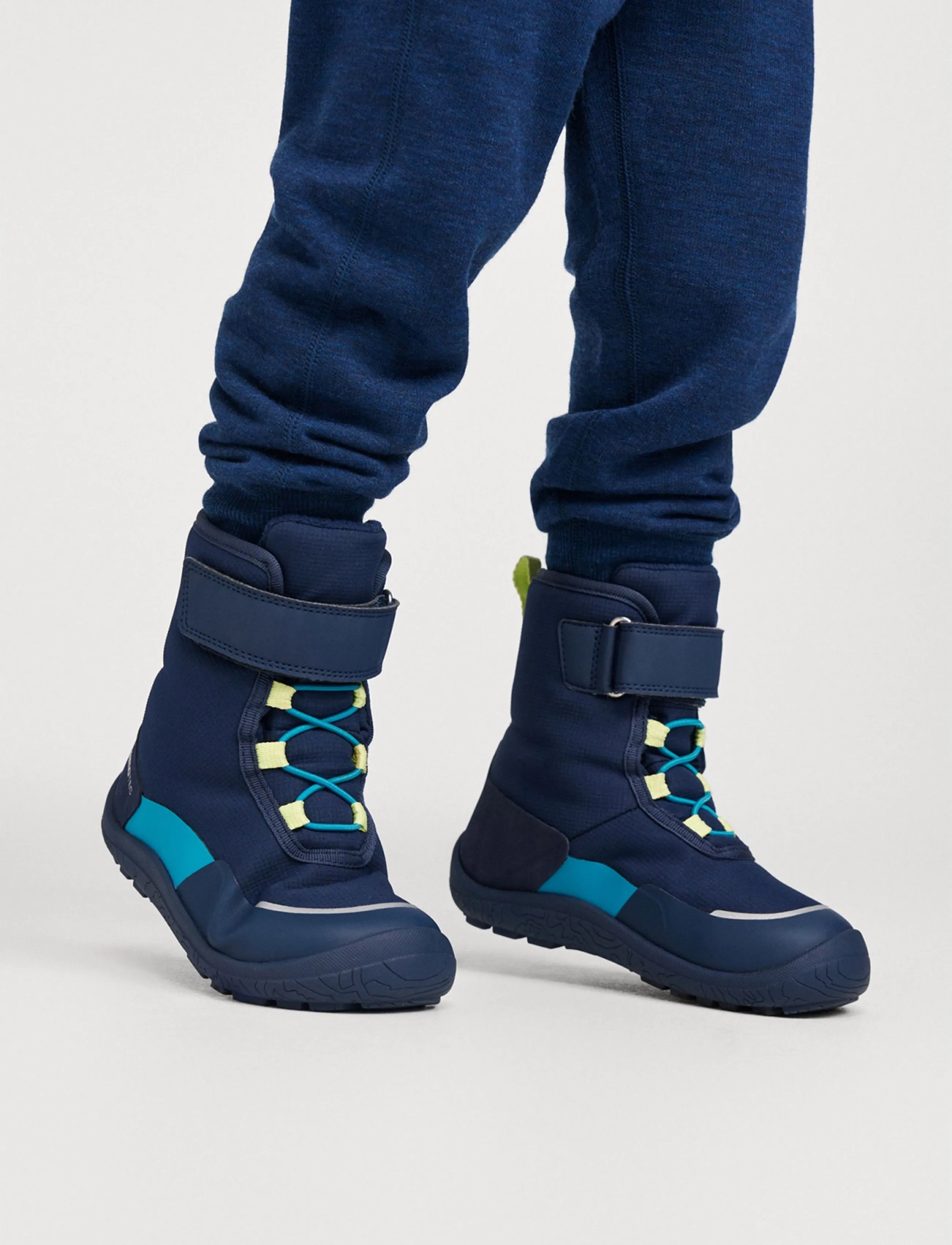 Reima - ReimaTec barefoot winter boots, Talvella Kids - barefoot shoes - navy - 0