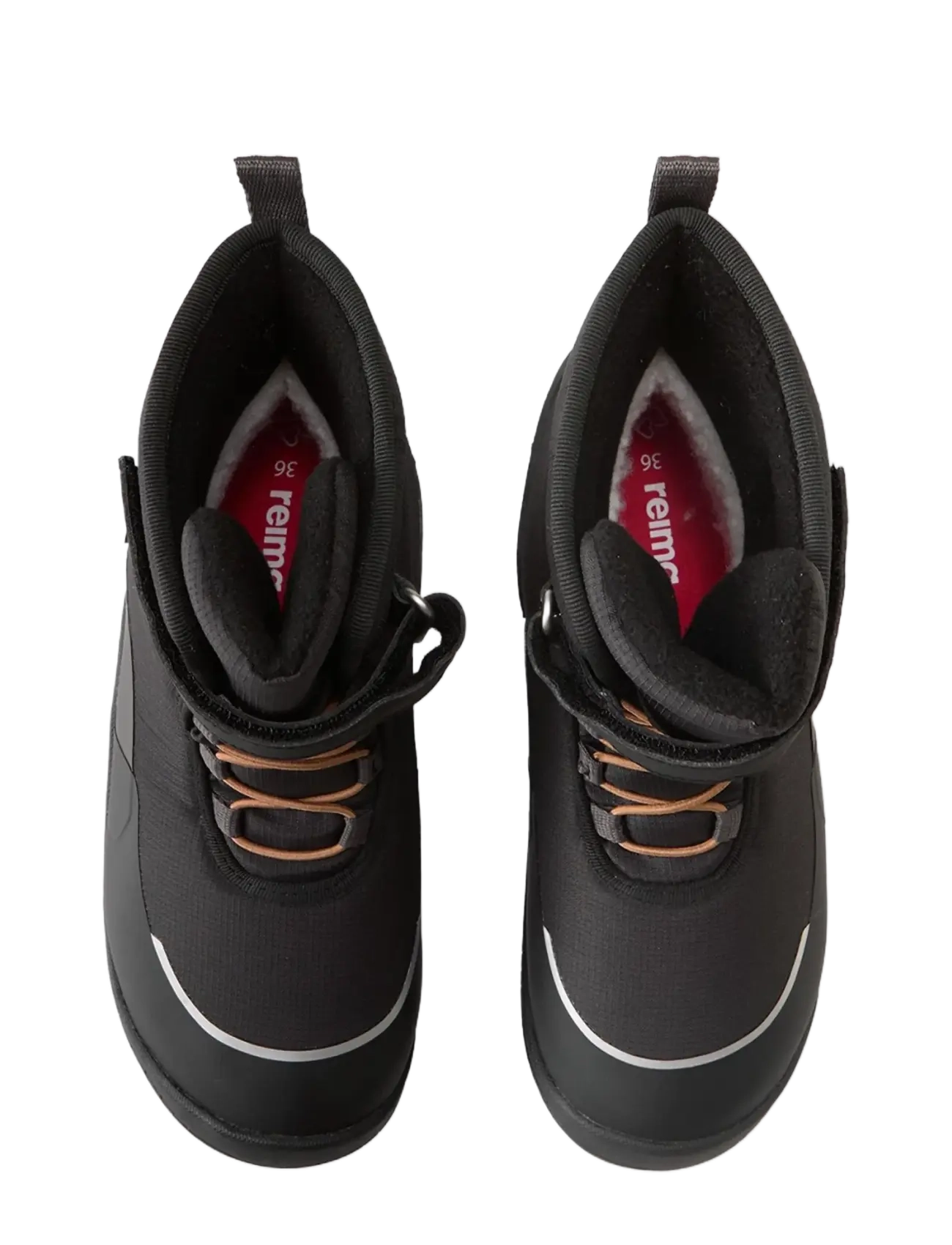 Reima - ReimaTec barefoot winter boots, Talvella Junior - black - 4