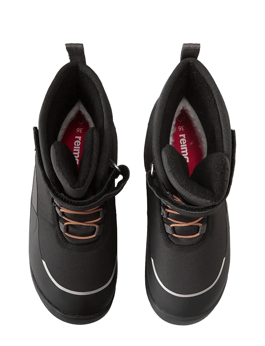 Reima - ReimaTec barefoot winter boots, Talvella Junior - sko - black - 4