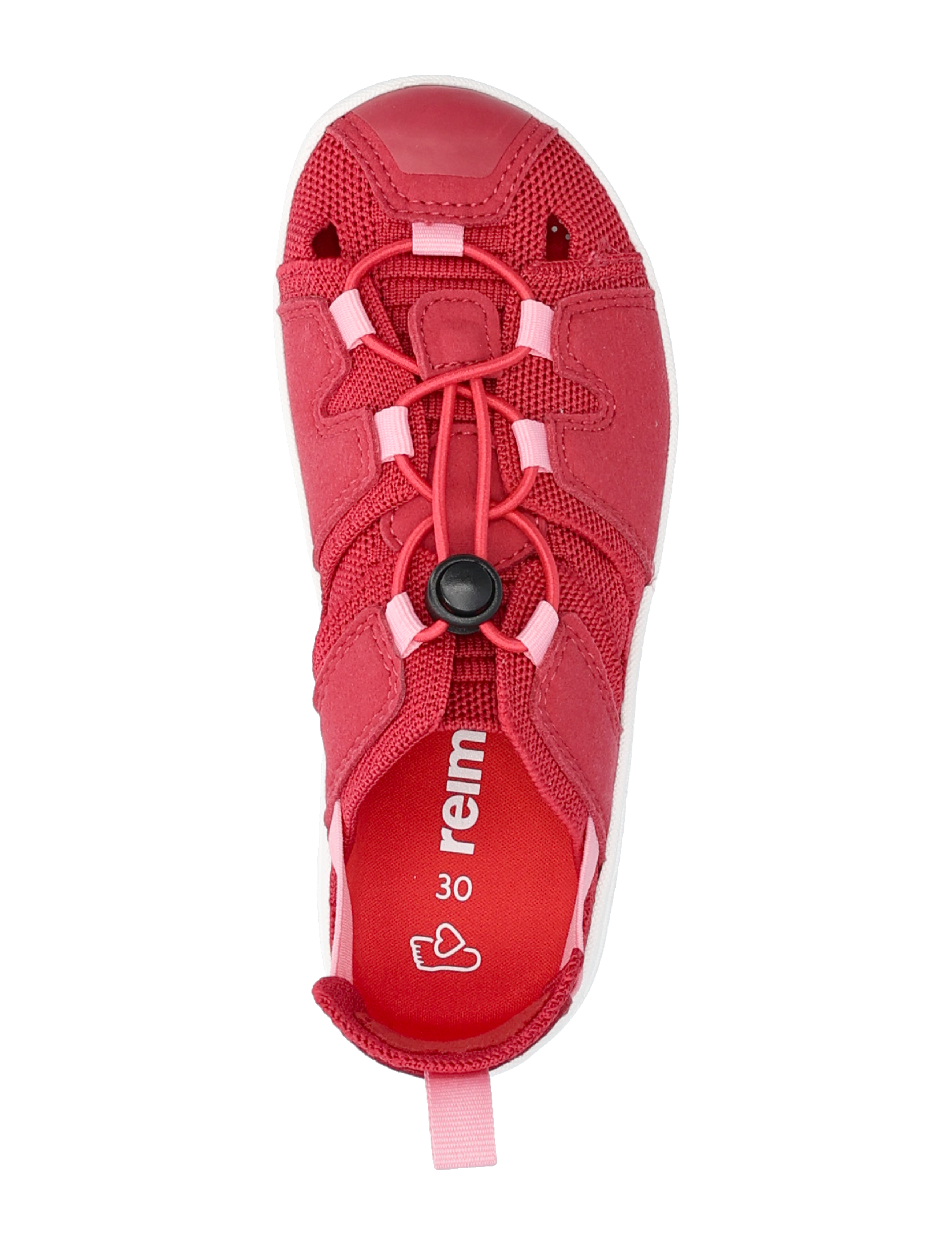 Reima - Barefoot sandals, Valoa - bright berry - 3