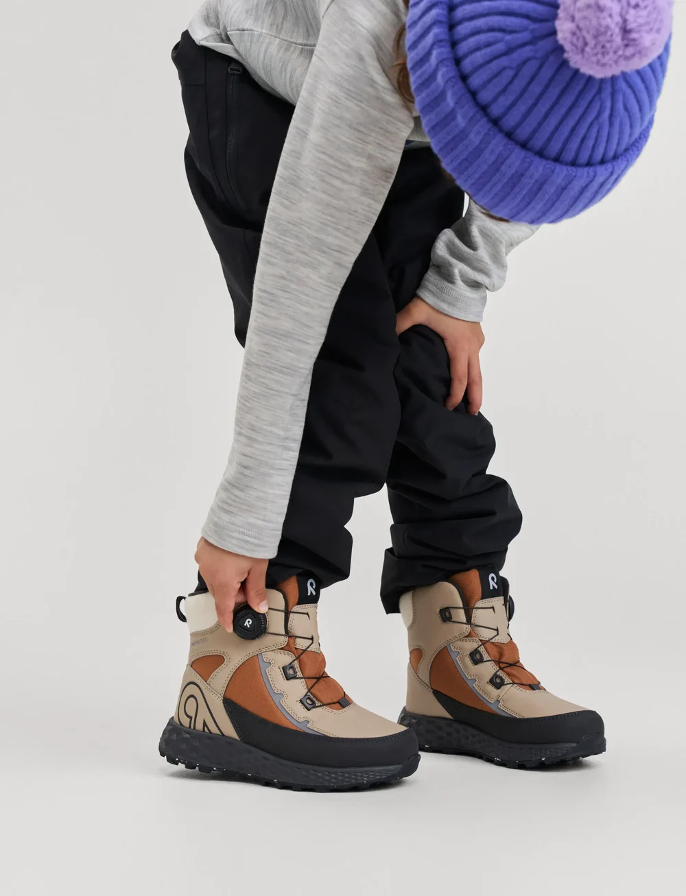 Reima - ReimaTec shoes, Hallava Quicklock - skor - earthy beige - 0