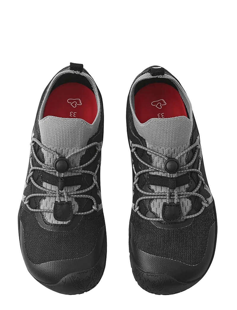 Reima - Barefoot shoes, Vaellus - löparskor - black - 3