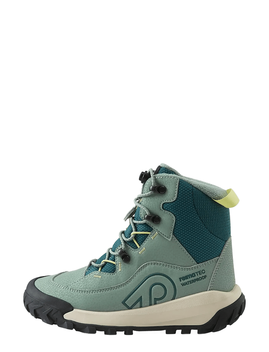 Reima - ReimaTec winter boots, Kulkuri Frost - skor - stone green - 1