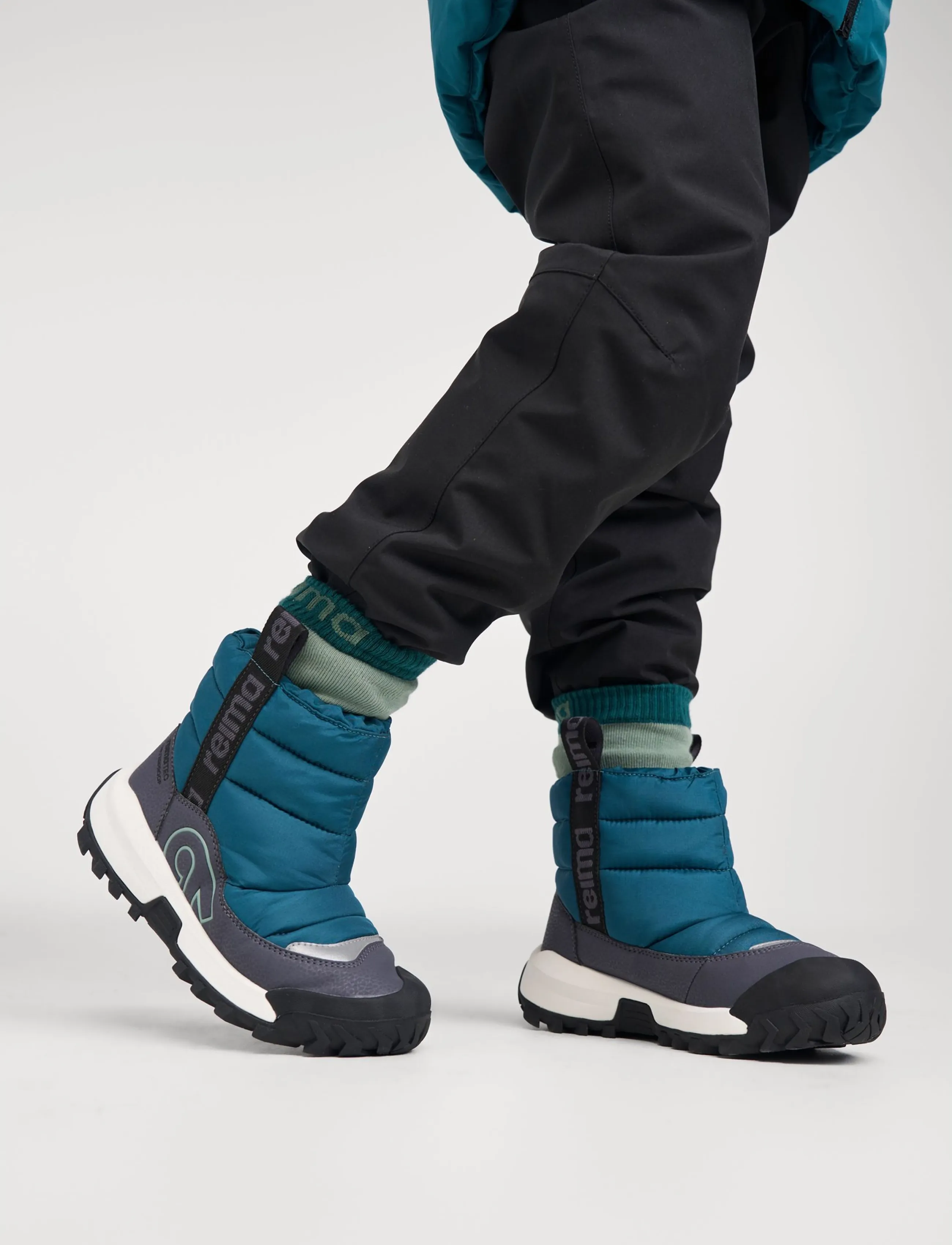 Reima ReimaTec winter boots, Lumiloma - Reima - DARK TEAL / green