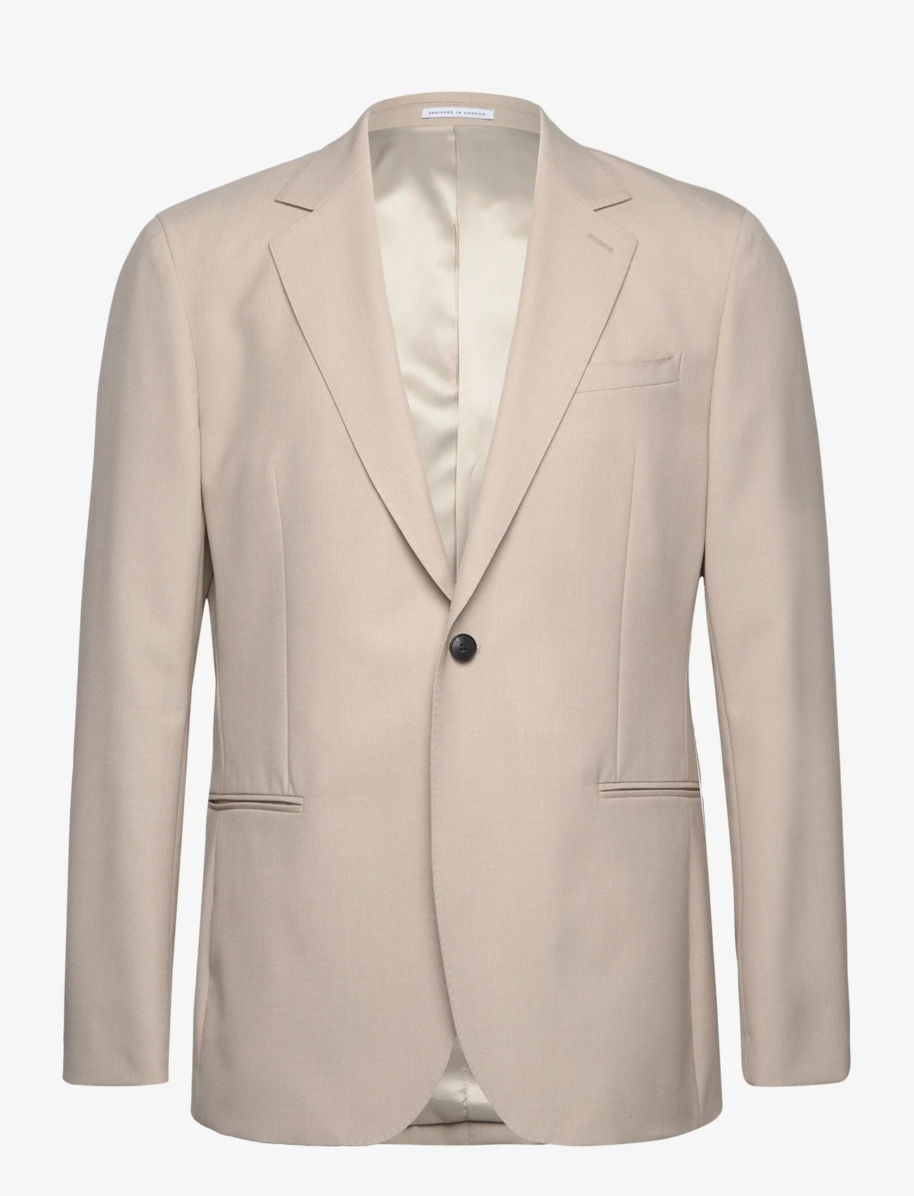 Reiss - FINE - double breasted blazers - stone - 0
