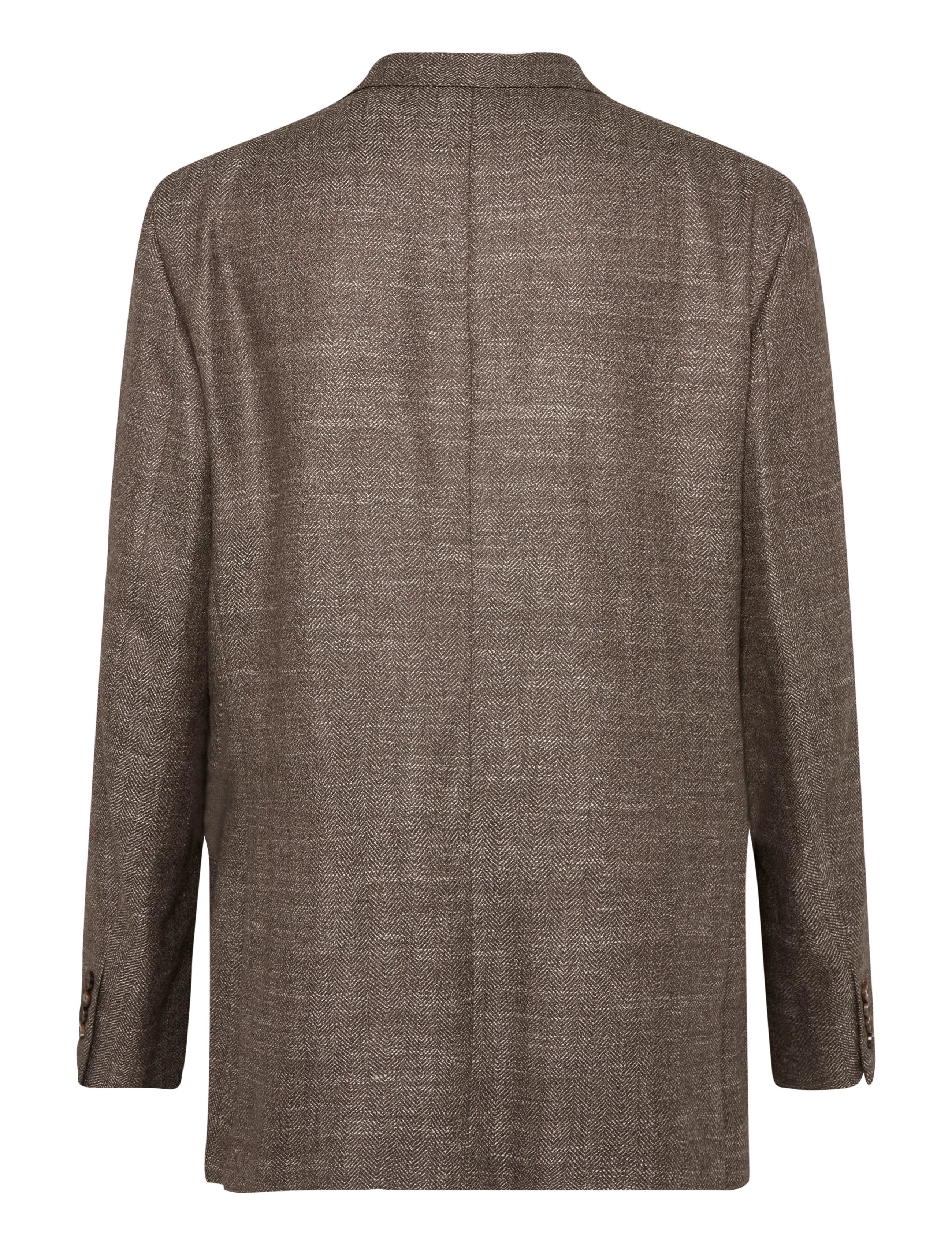 Reiss - VALLANCE DB PEAK HERRINGBONE BLAZER - brown - 1