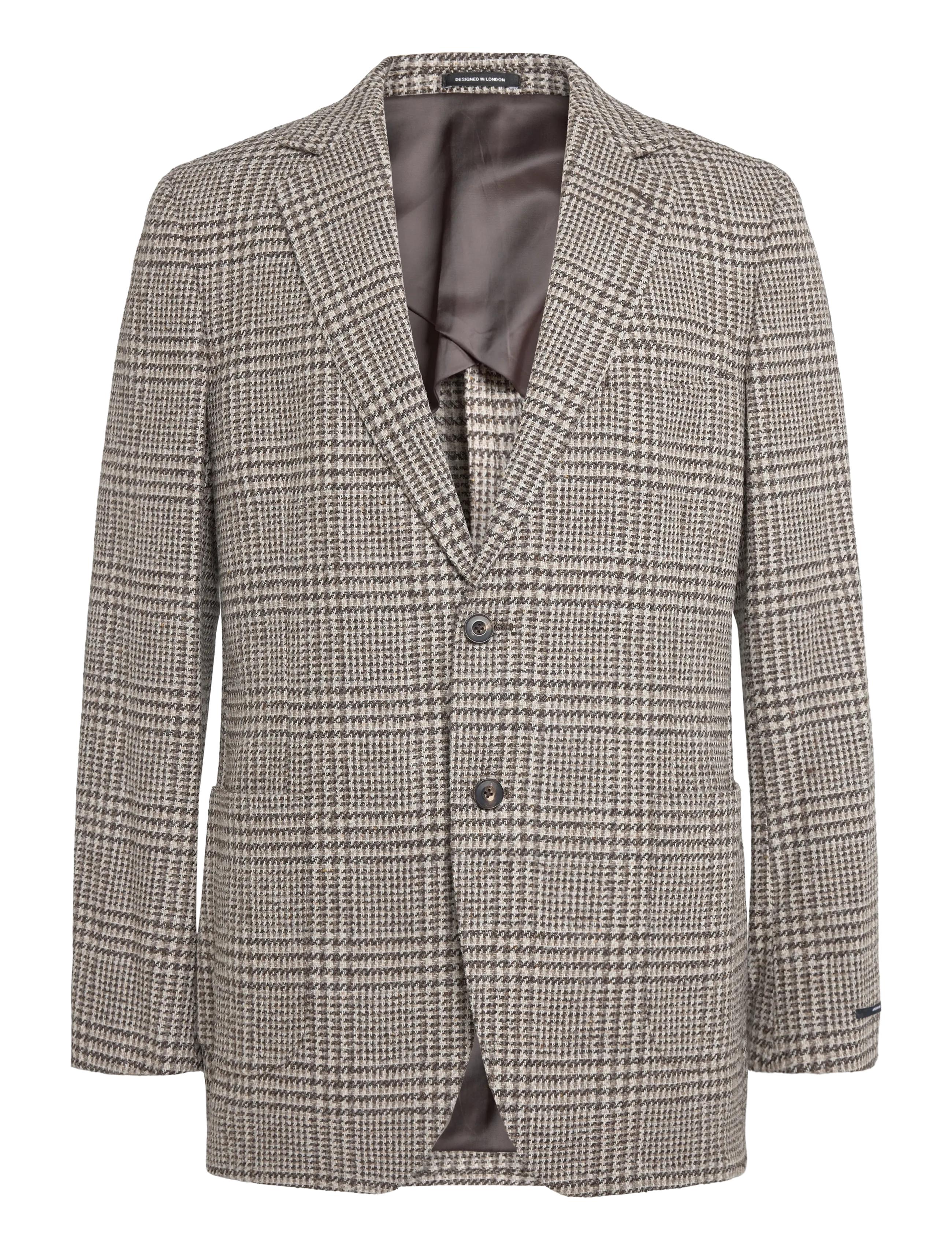 Reiss TUSCAN - Kostymer & Kavajer - 25 BROWN/WHITE / brown