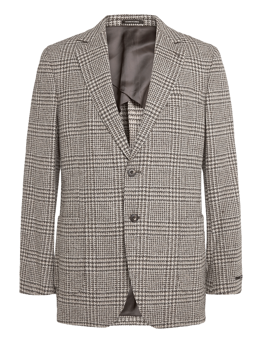 Reiss - TUSCAN - Üherealised pintsakud - 25 brown/white - 0