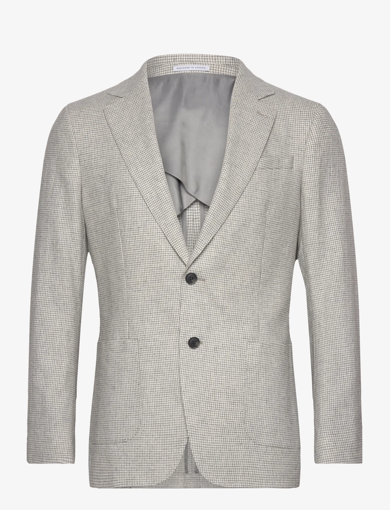 Reiss - FLOCK - double breasted blazers - soft grey - 0