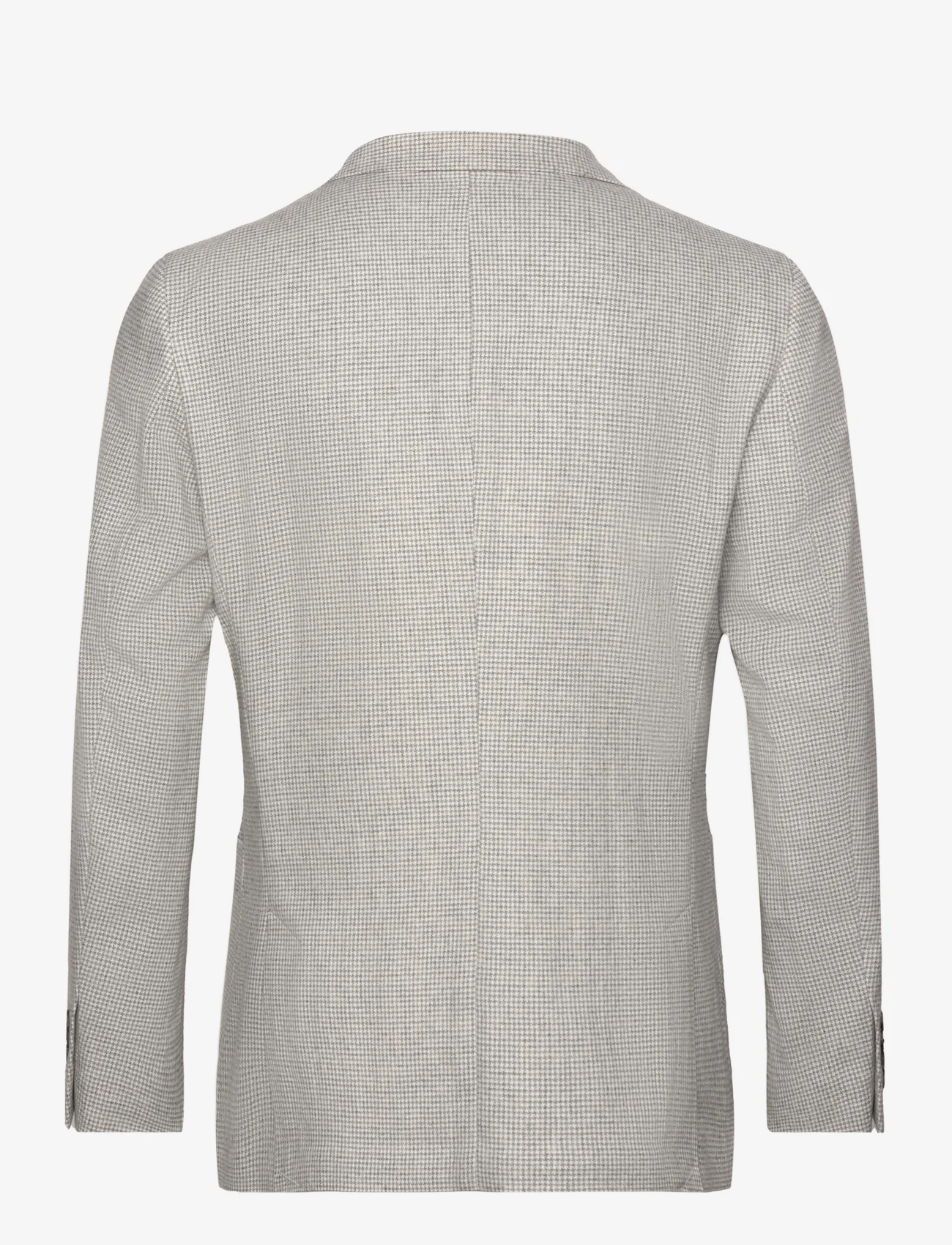 Reiss - FLOCK - double breasted blazers - soft grey - 1