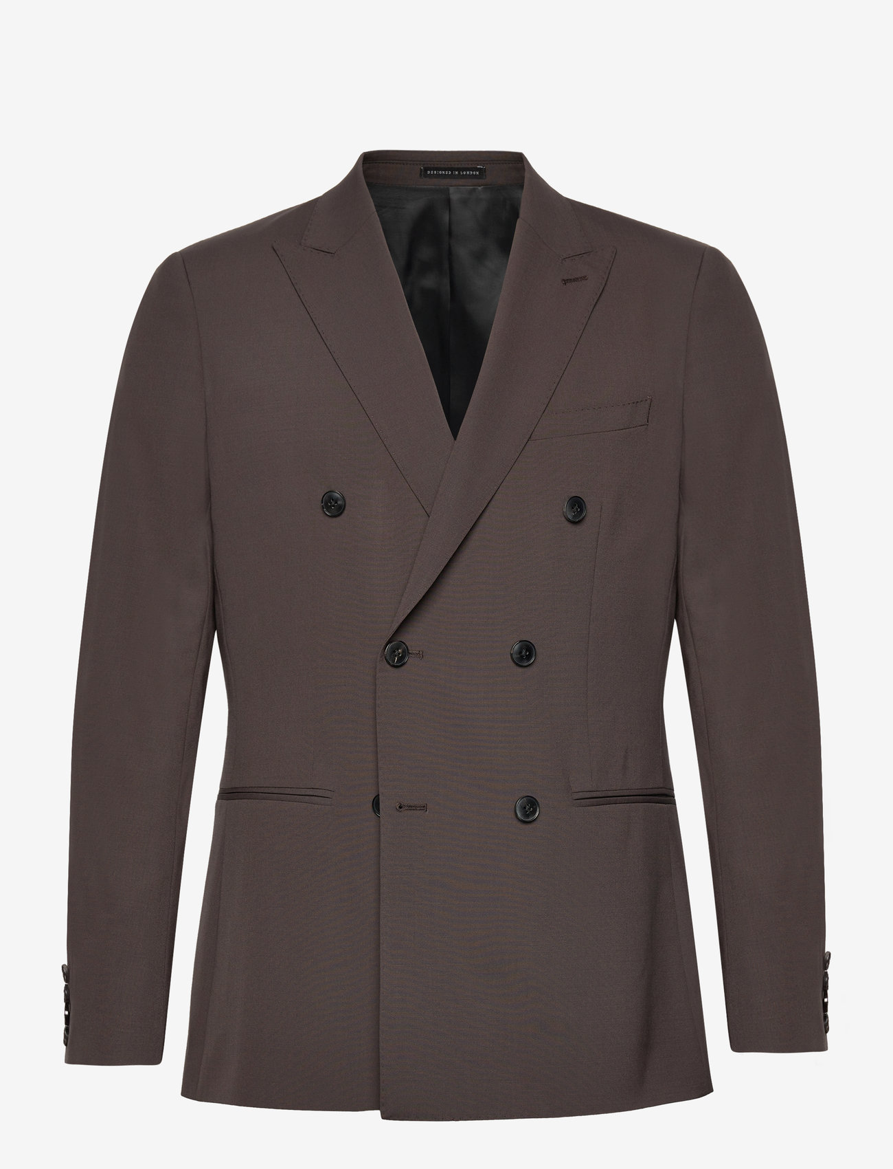 Reiss - ROLL B - double breasted blazers - chocolate - 0