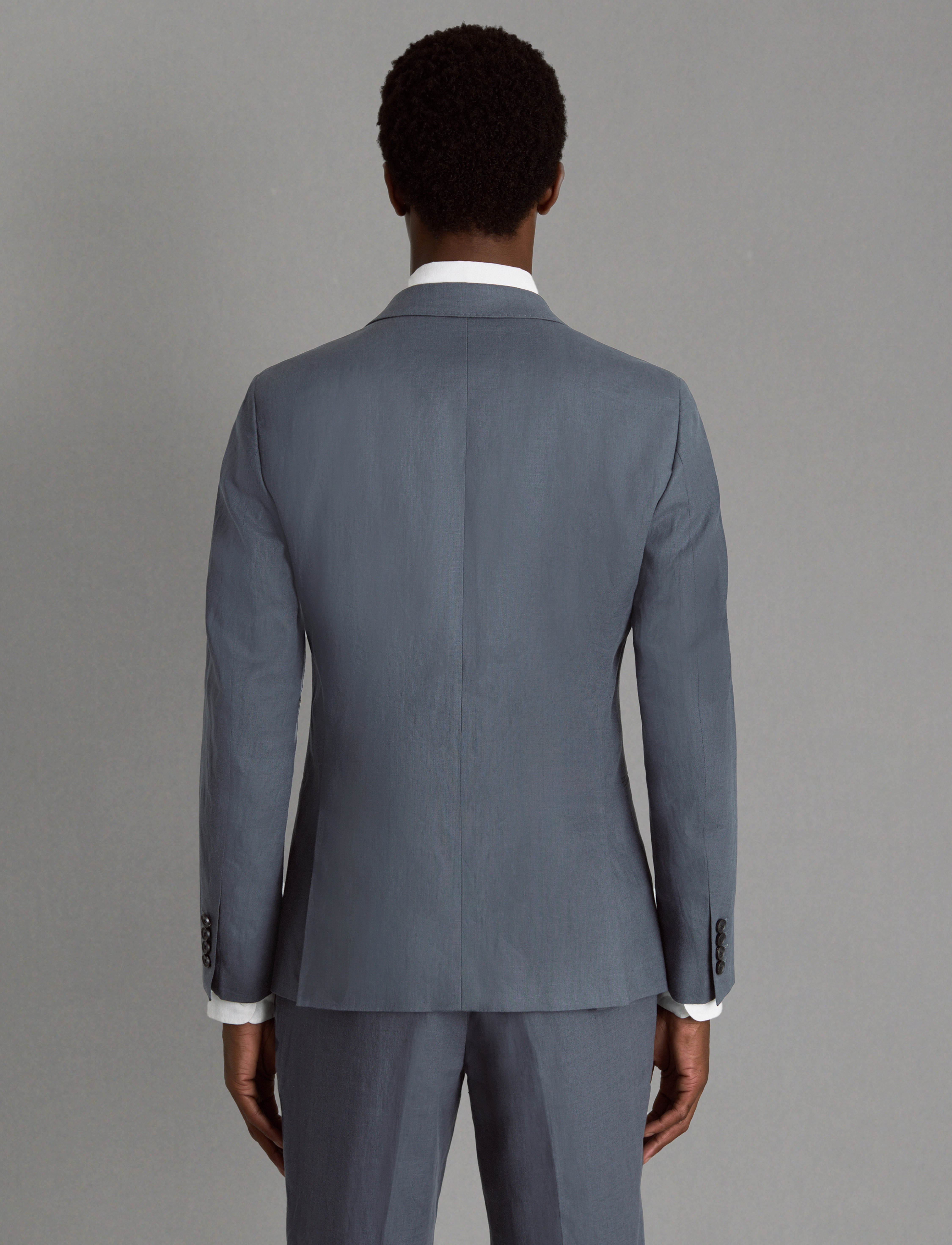 Reiss - KIN B - einreiher - airforce blue - 3