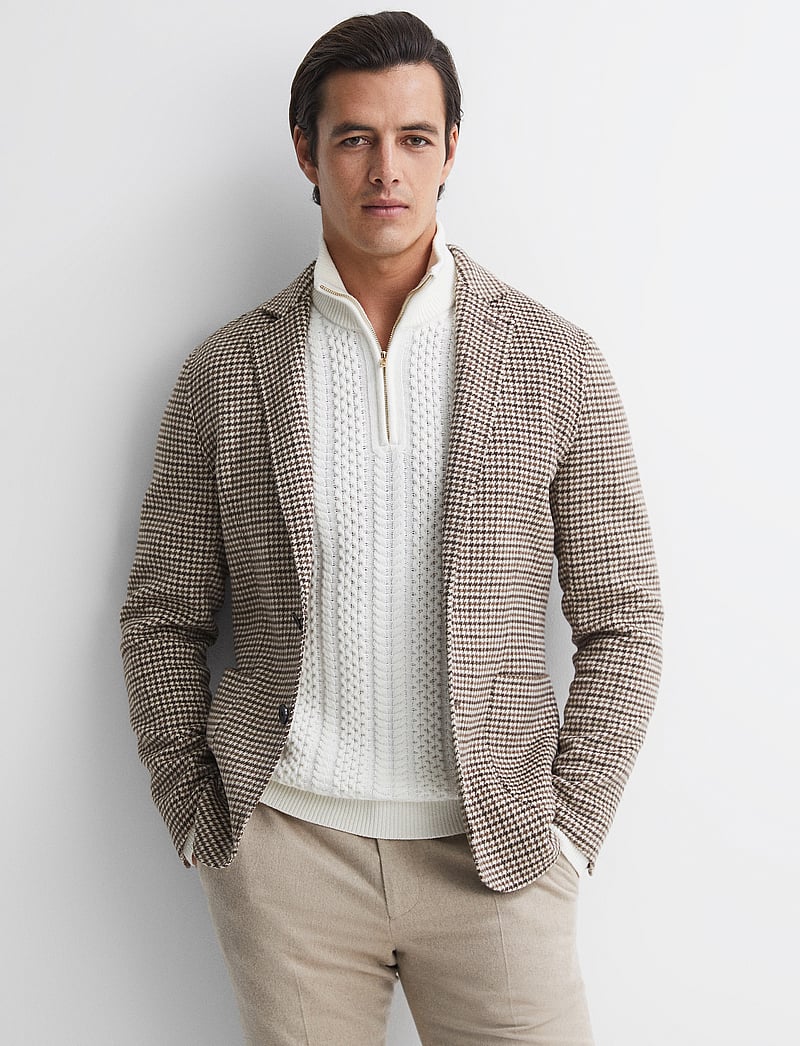 Reiss - FLUTTER B - enkelknäppta kavajer - brown - 0