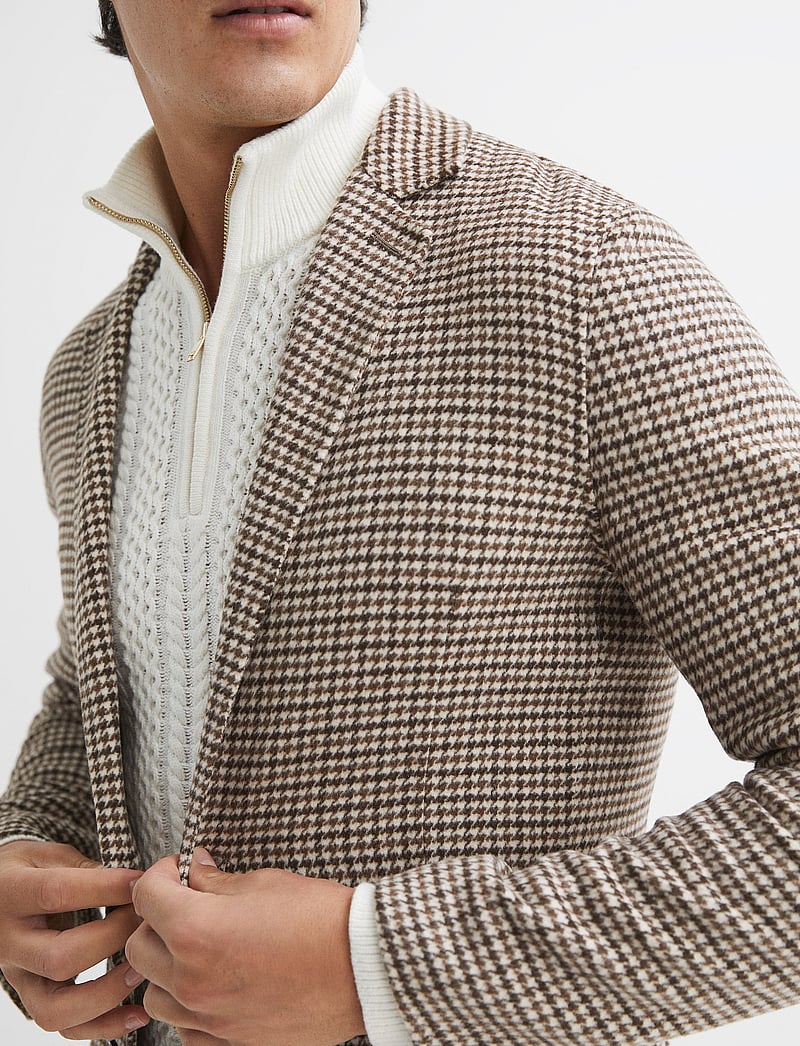 Reiss - FLUTTER B - enkelknäppta kavajer - brown - 4