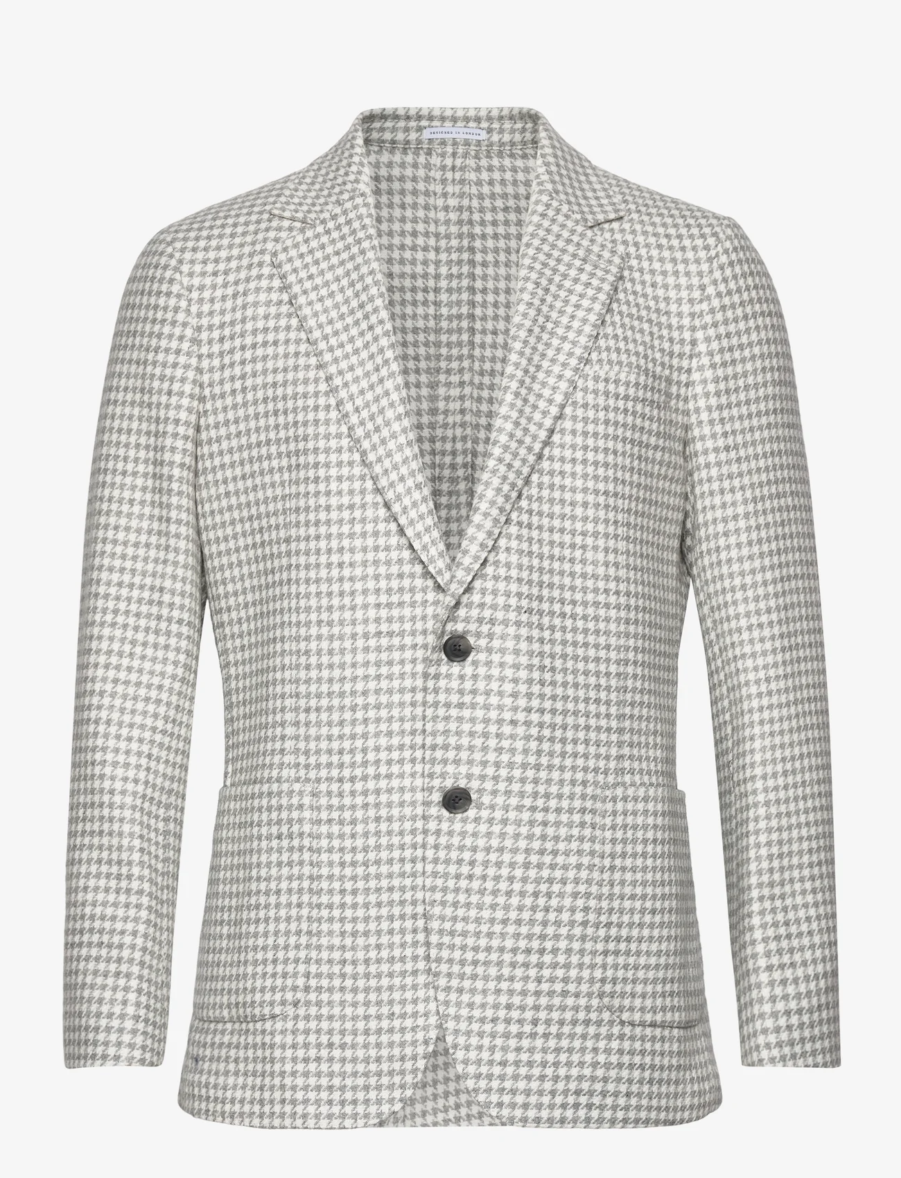Reiss - NITE - double breasted blazers - soft grey - 0