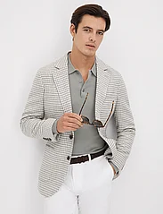 Reiss - NITE - double breasted blazers - soft grey - 5