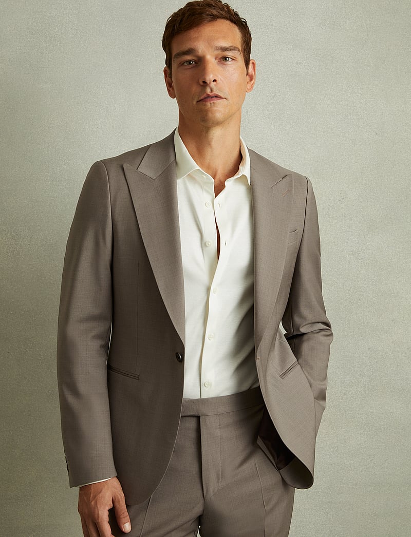 Reiss - HARLEY - einreiher - mushroom brown - 0