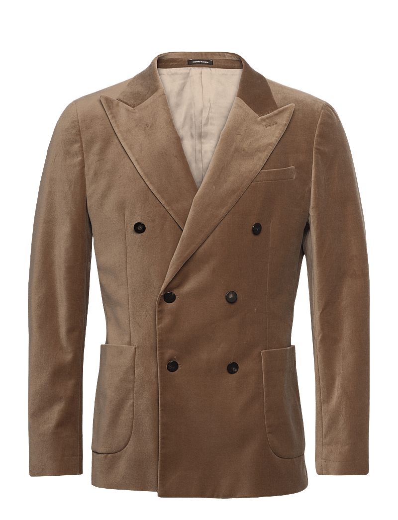 Reiss - ROYALE - dubbelknäppta kavajer - taupe brown - 0
