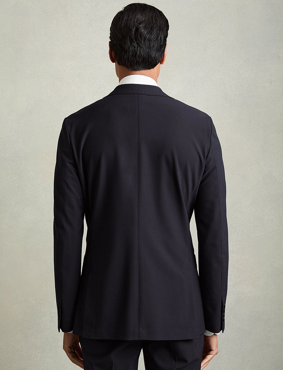 Reiss - FOUND BLAZER - Ühe rinnatisega pintsakud - navy - 3