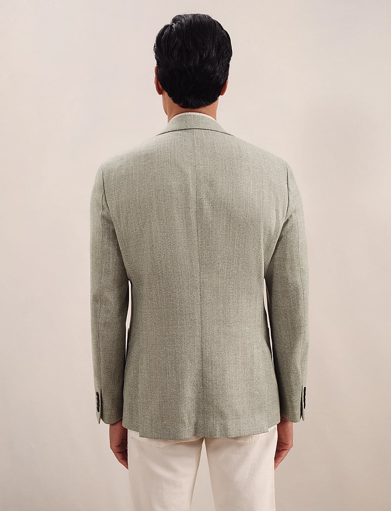 Reiss - STACK - enkeltradede blazere - sage green - 3