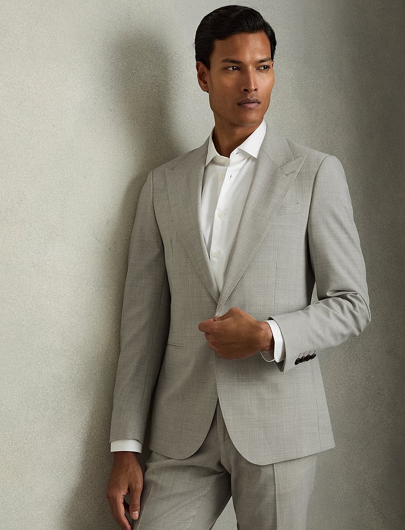 Reiss - SLICE - Ühe rinnatisega pintsakud - grey - 0