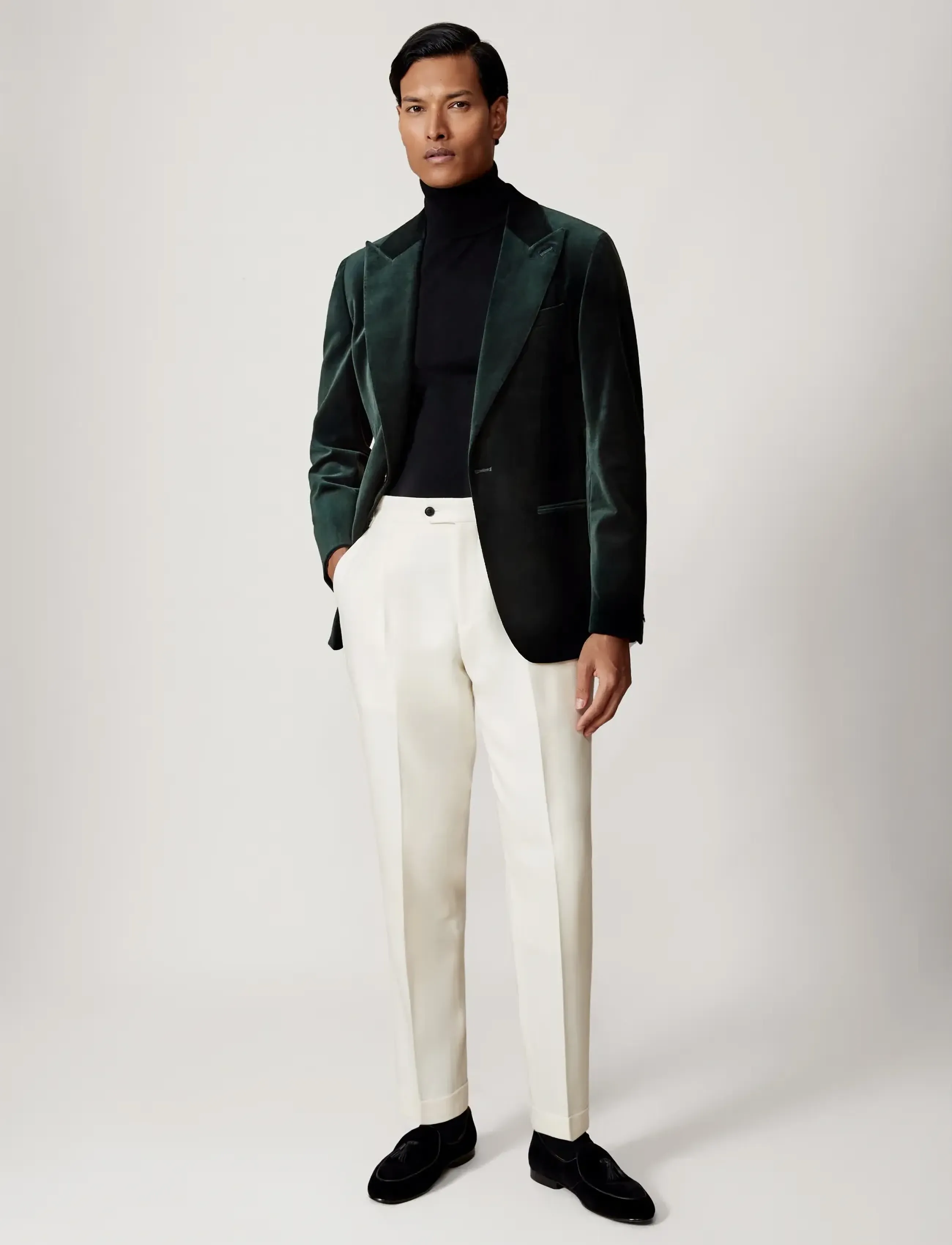 Reiss - APSARA - einreiher - emerald green - 4