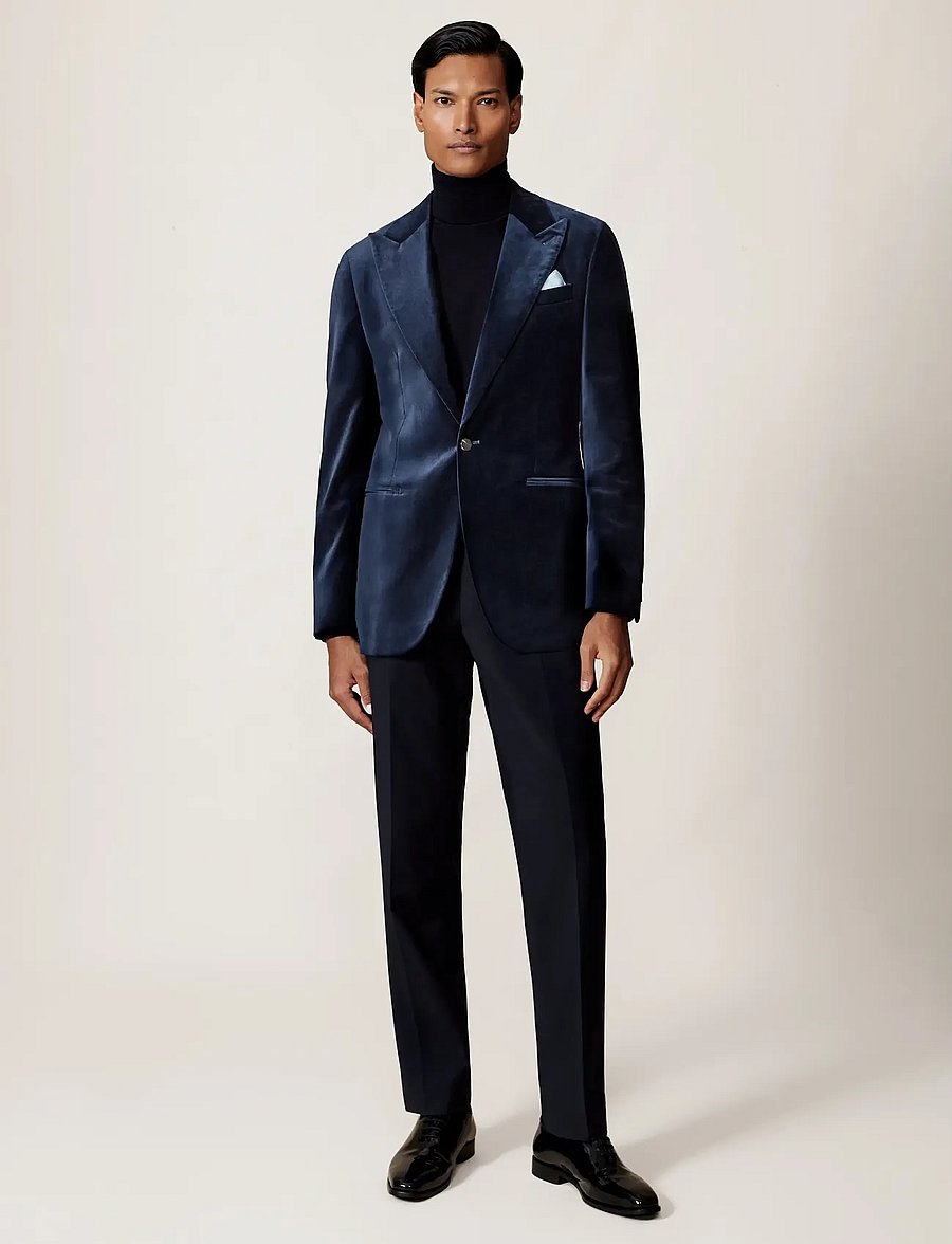 Reiss - APSARA - Ühe rinnatisega pintsakud - navy - 4