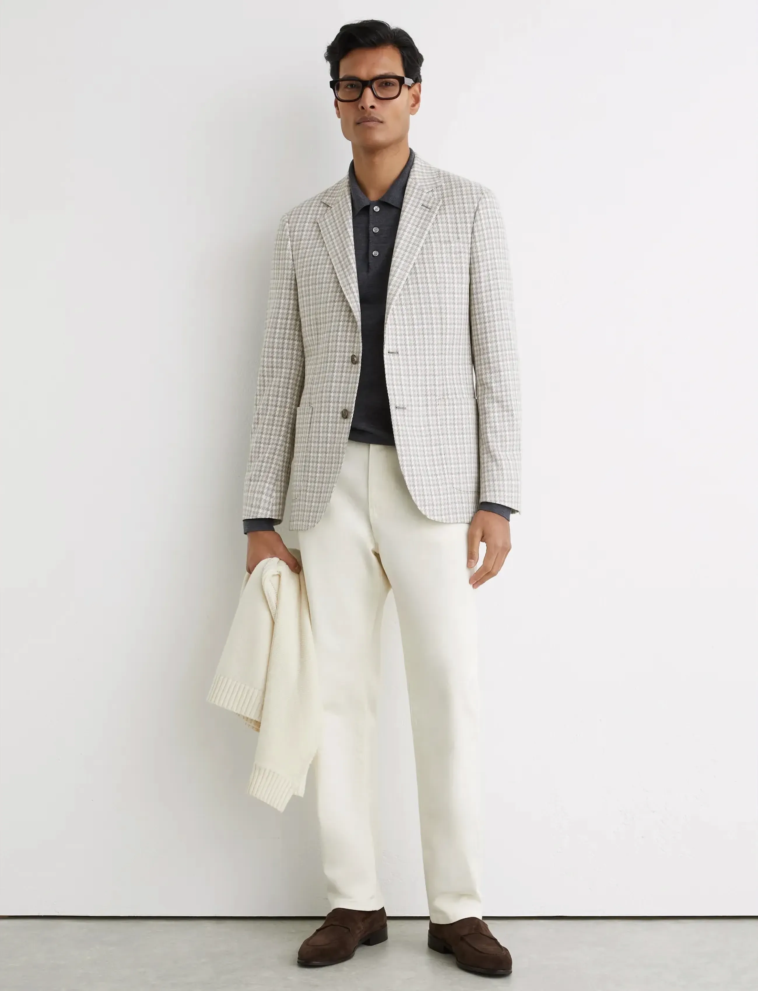 Reiss - CANTY - einreiher - soft grey - 3