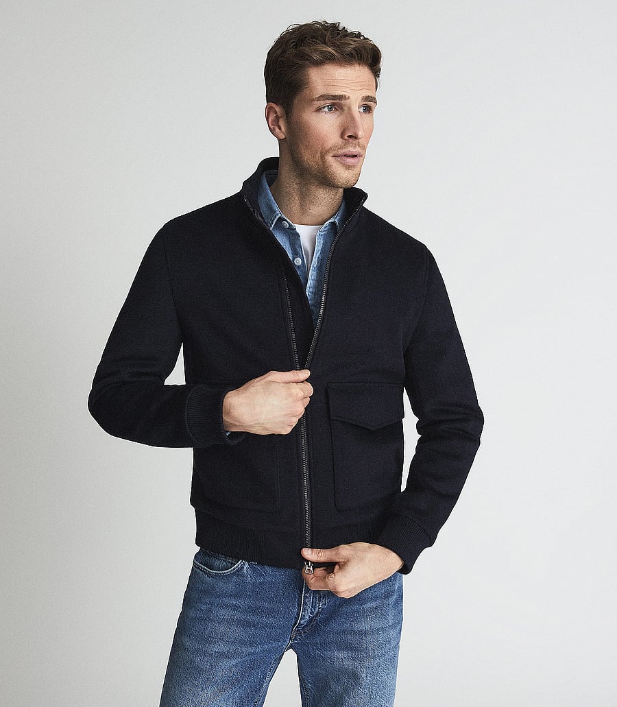 Reiss - DUNSTAN - navy - 4