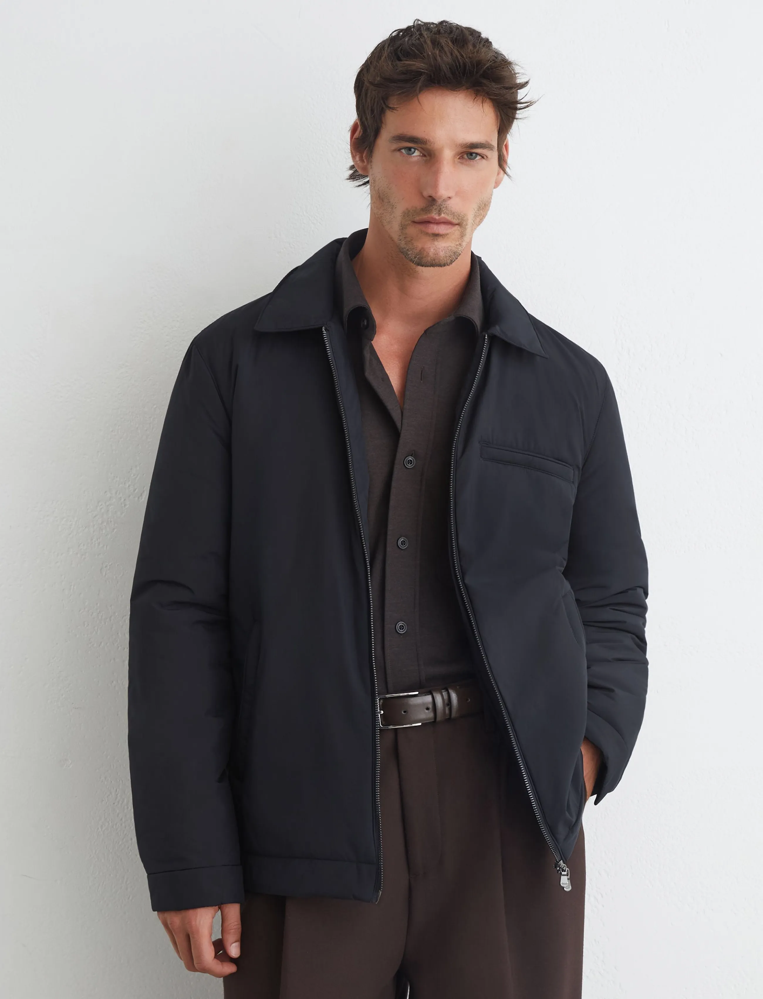 Reiss - BERNARDI - fall jackets - 10 navy - 2