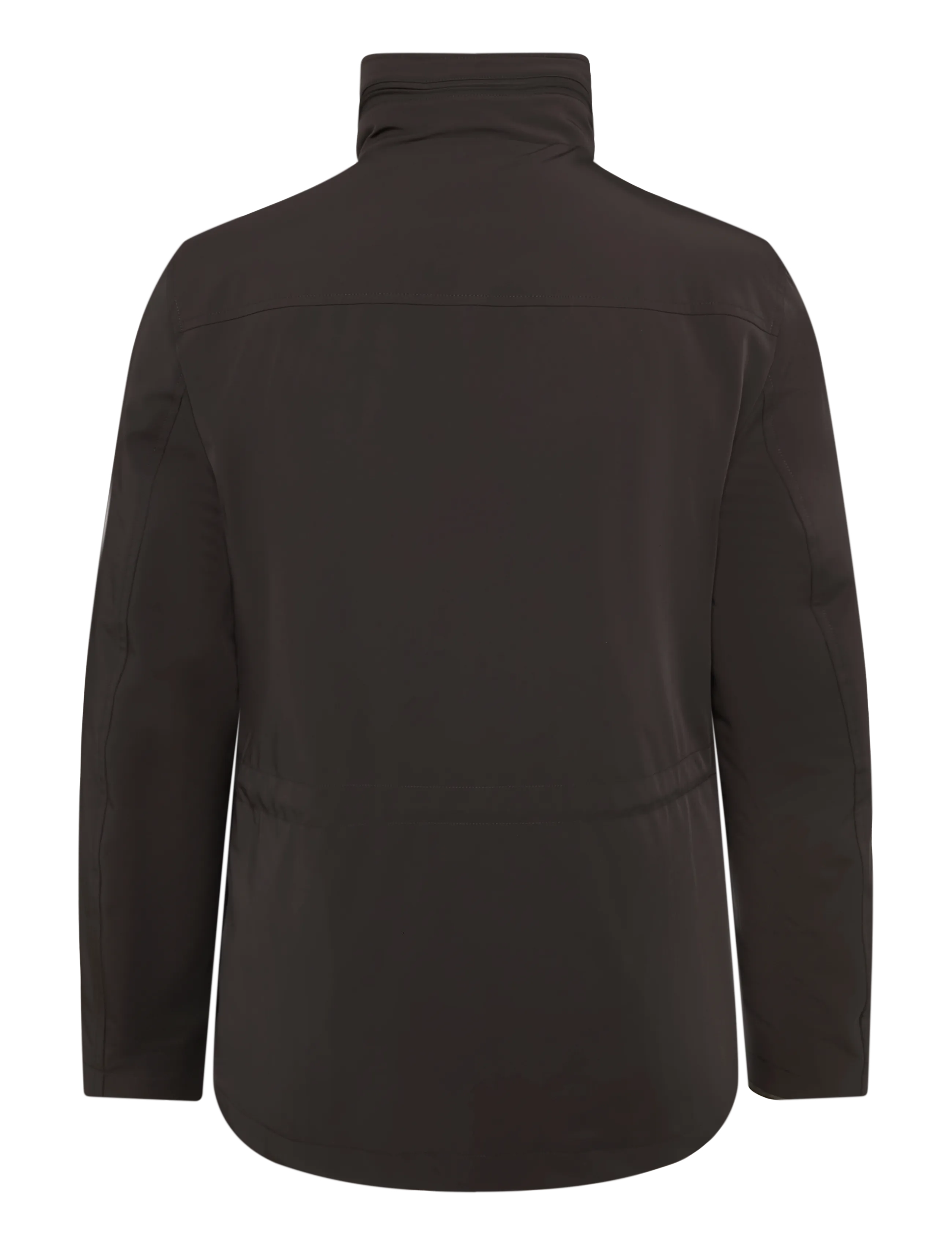 Reiss - GLICK ZIP THROUGH INNER GILET HOODED JACKET - dark brown - 1