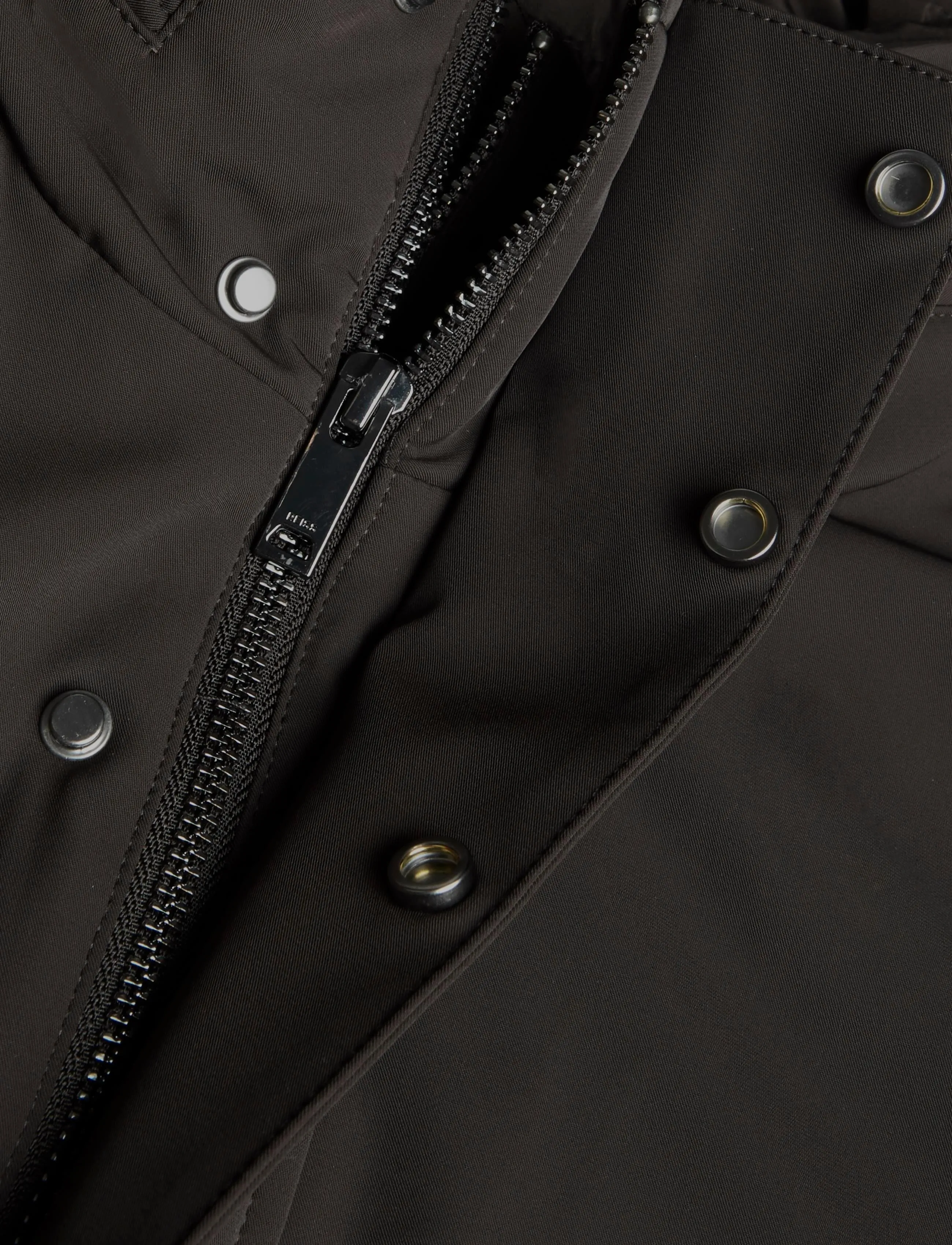 Reiss - GLICK ZIP THROUGH INNER GILET HOODED JACKET - dark brown - 2