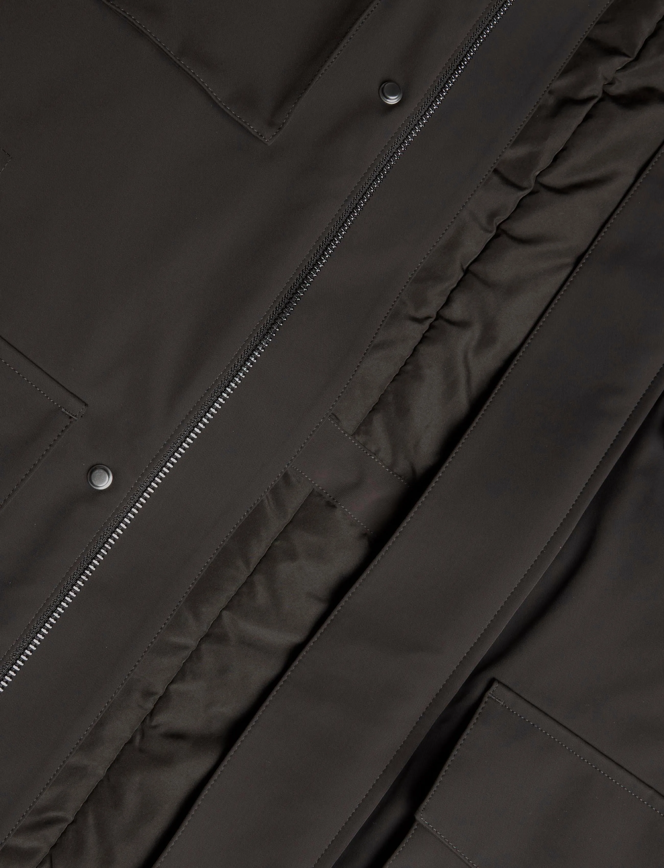 Reiss - GLICK ZIP THROUGH INNER GILET HOODED JACKET - dark brown - 5