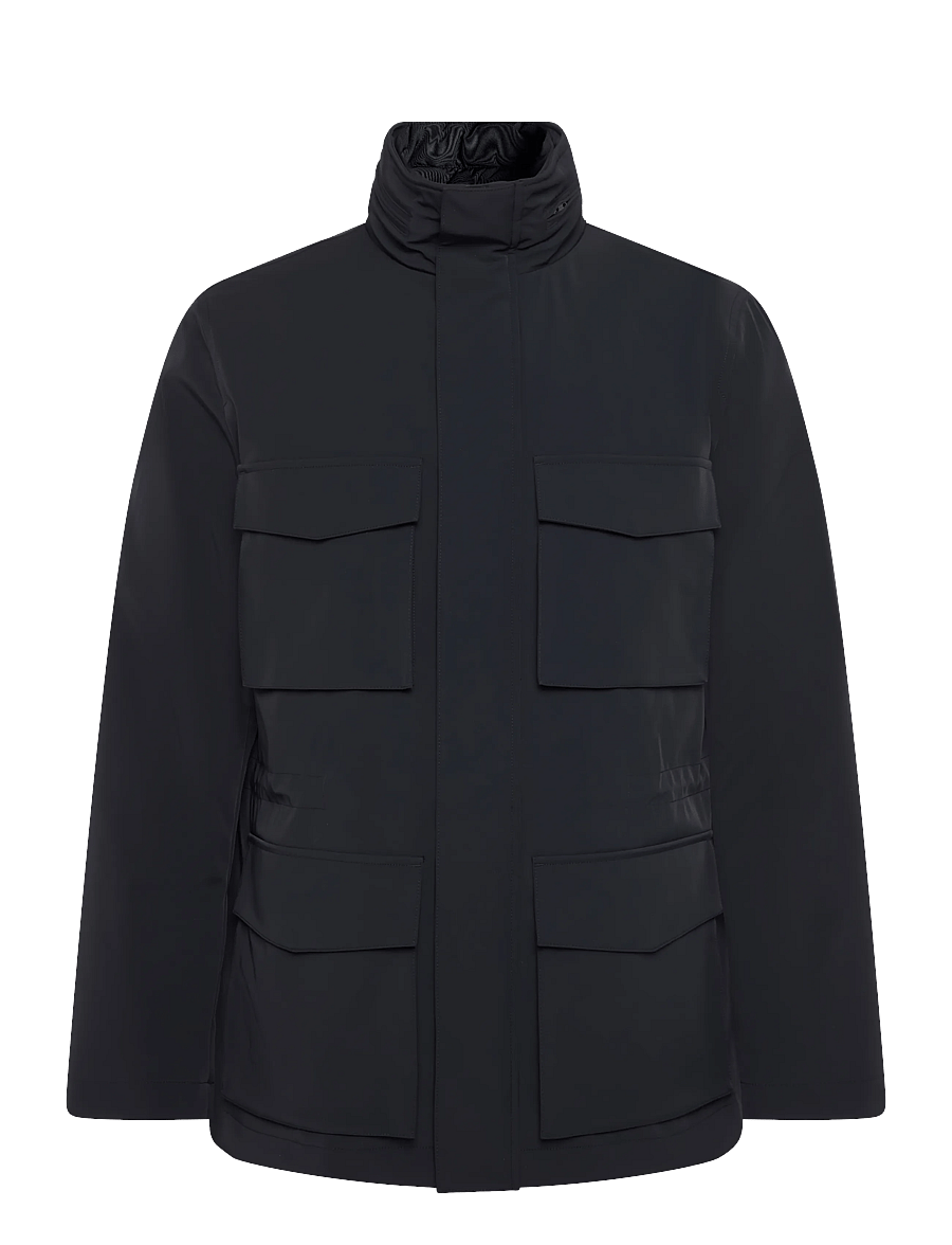 Reiss - GLICK ZIP THROUGH INNER GILET HOODED JACKET - hübriidjoped - navy - 0