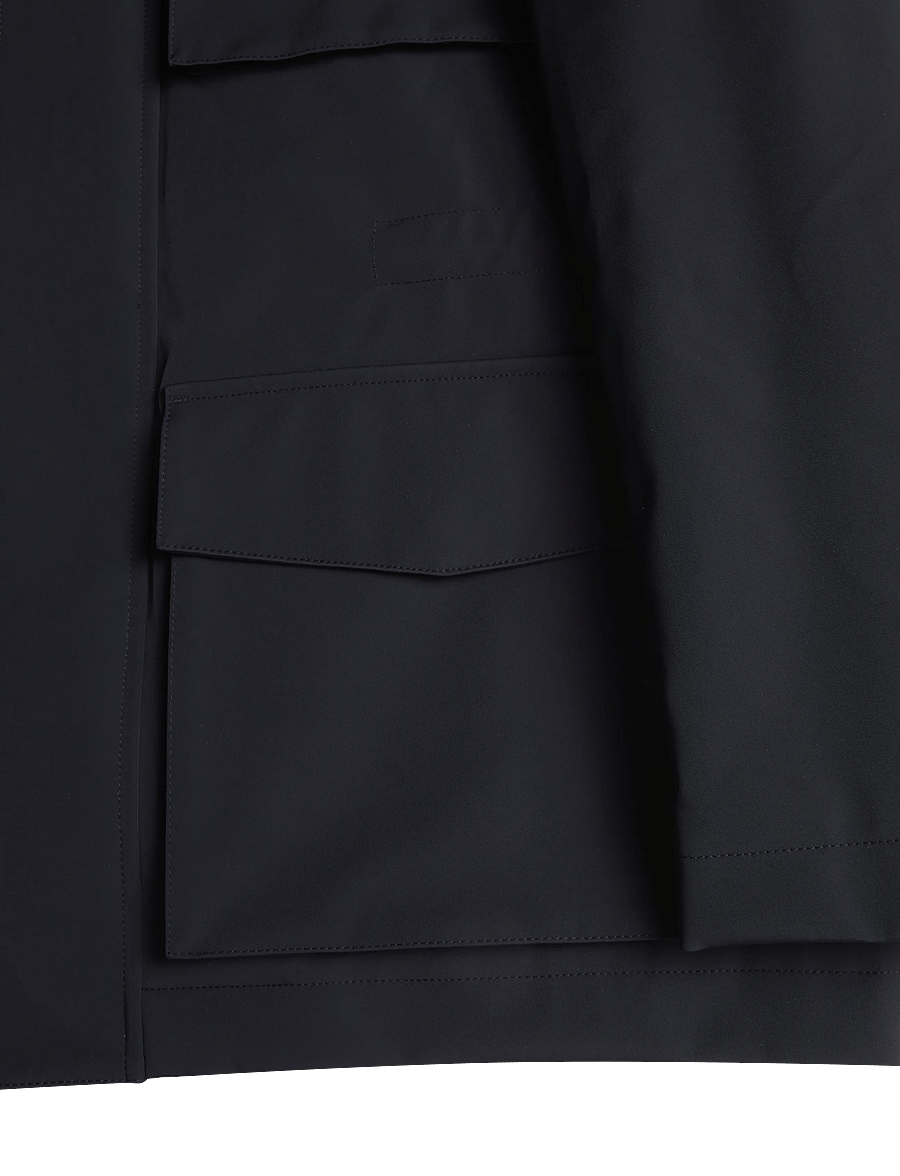 Reiss - GLICK ZIP THROUGH INNER GILET HOODED JACKET - hübriidjoped - navy - 3