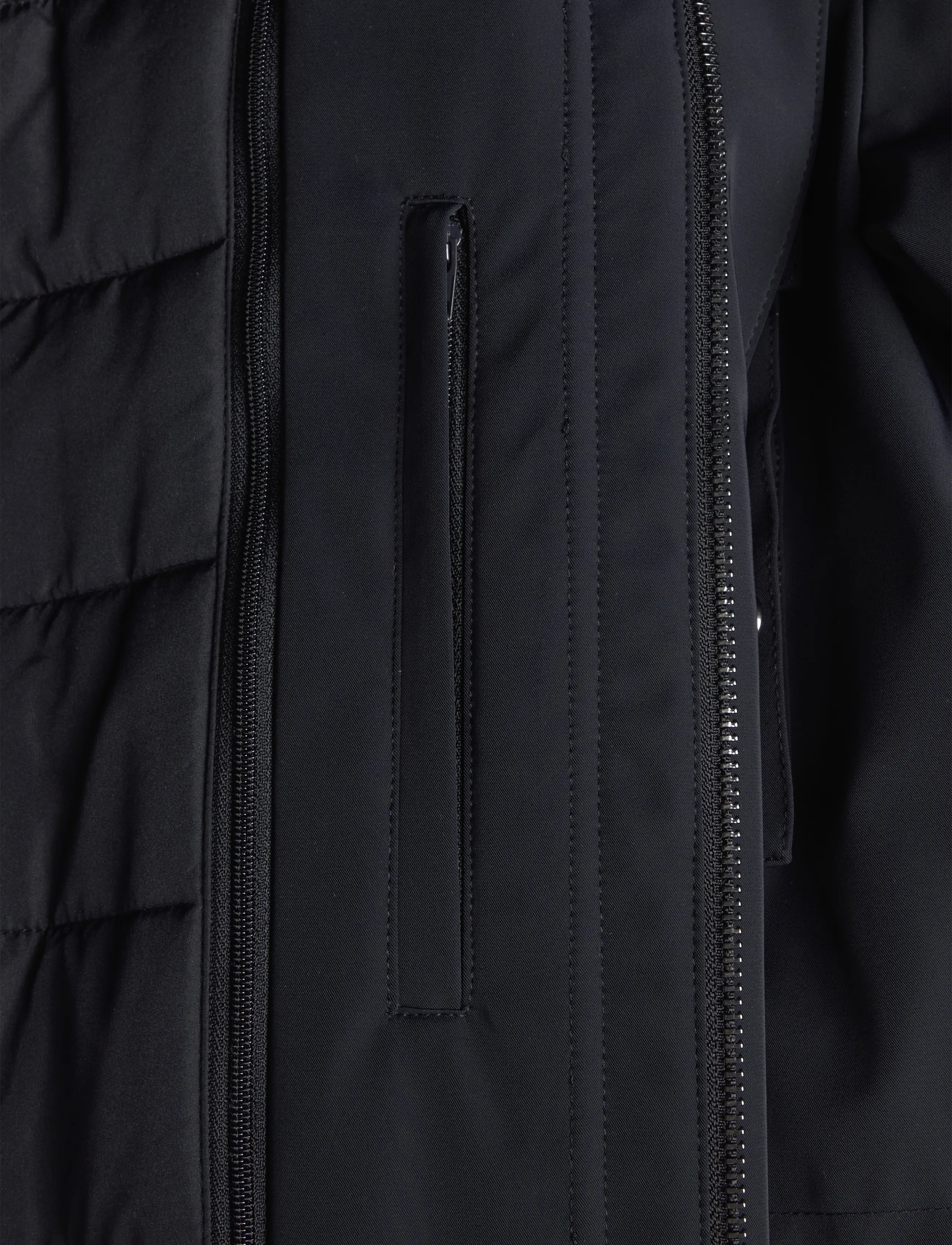 Reiss - GLICK ZIP THROUGH INNER GILET HOODED JACKET - hübriidjoped - navy - 4