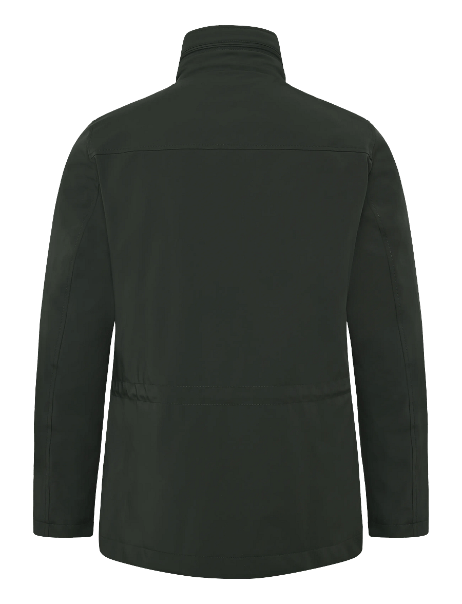 Reiss - GLICK ZIP THROUGH INNER GILET HOODED JACKET - hybrid jackets - dark green - 1