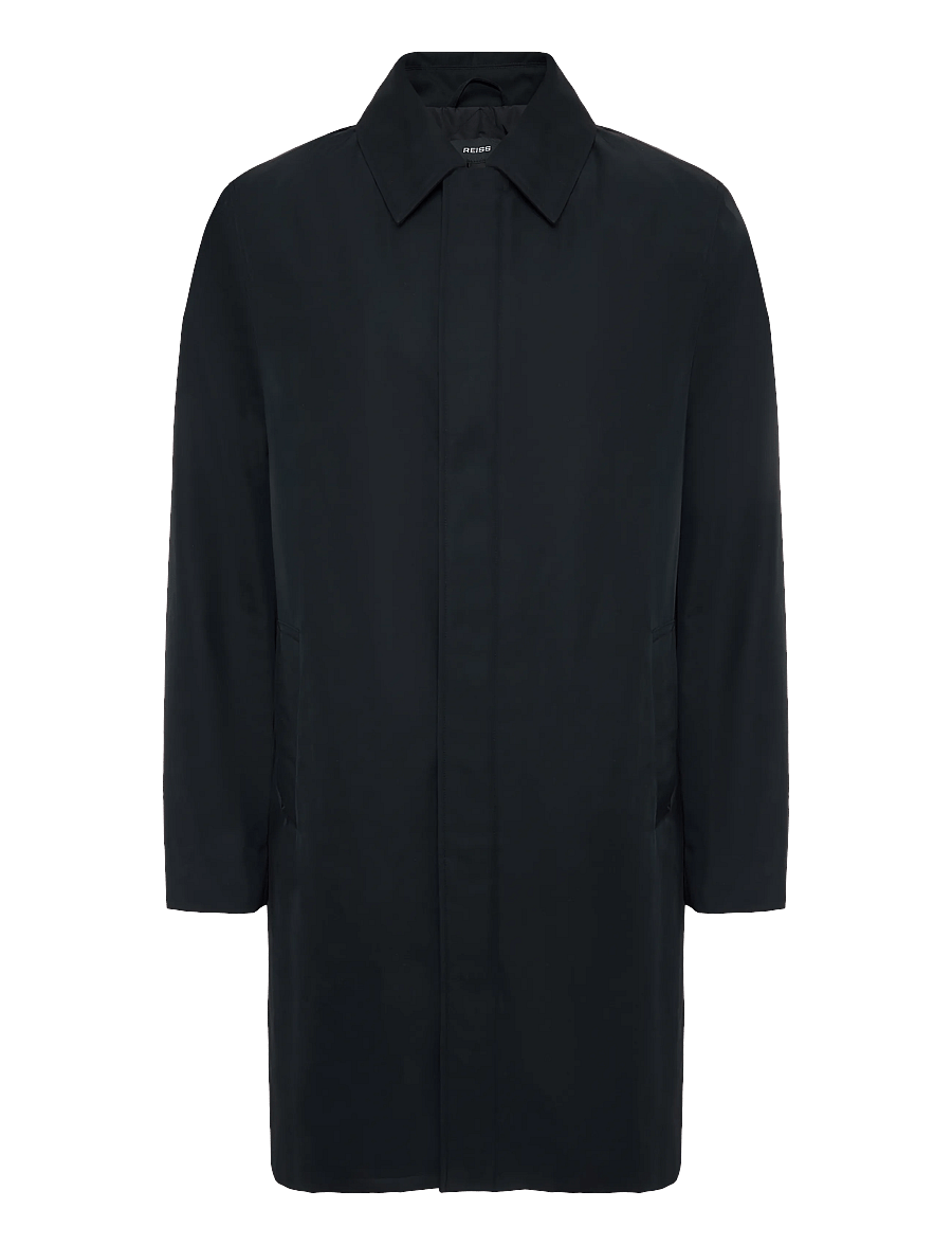 Reiss - LAWLEN ZIP THROUGH JACKET - leichte mäntel - navy - 0