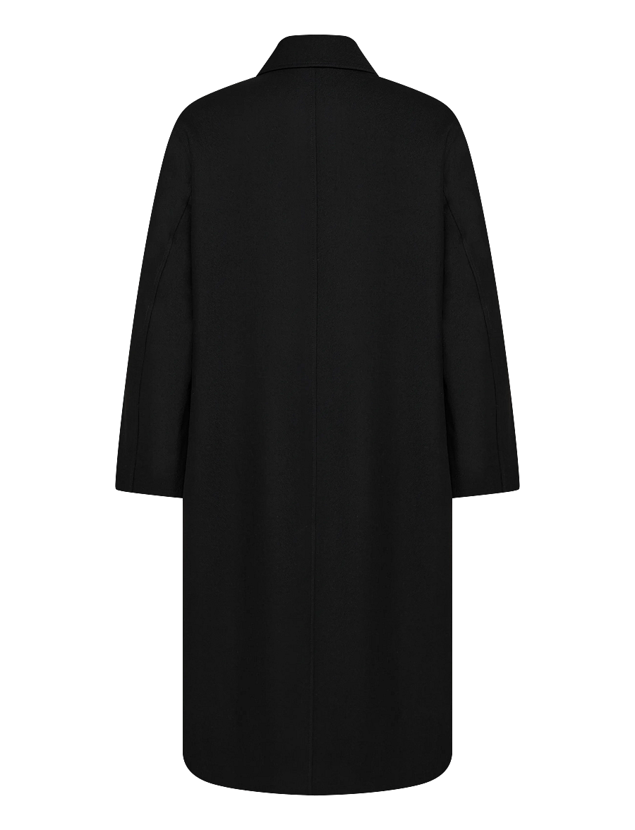 Reiss - CLYDE ZIP THROUGH TWILL MAC - talvejoped - black - 1