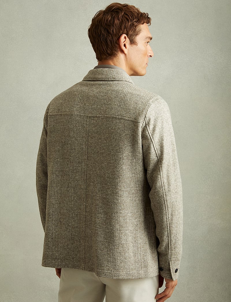 Reiss - MARBLE - kurtki zimowe - oatmeal check - 3