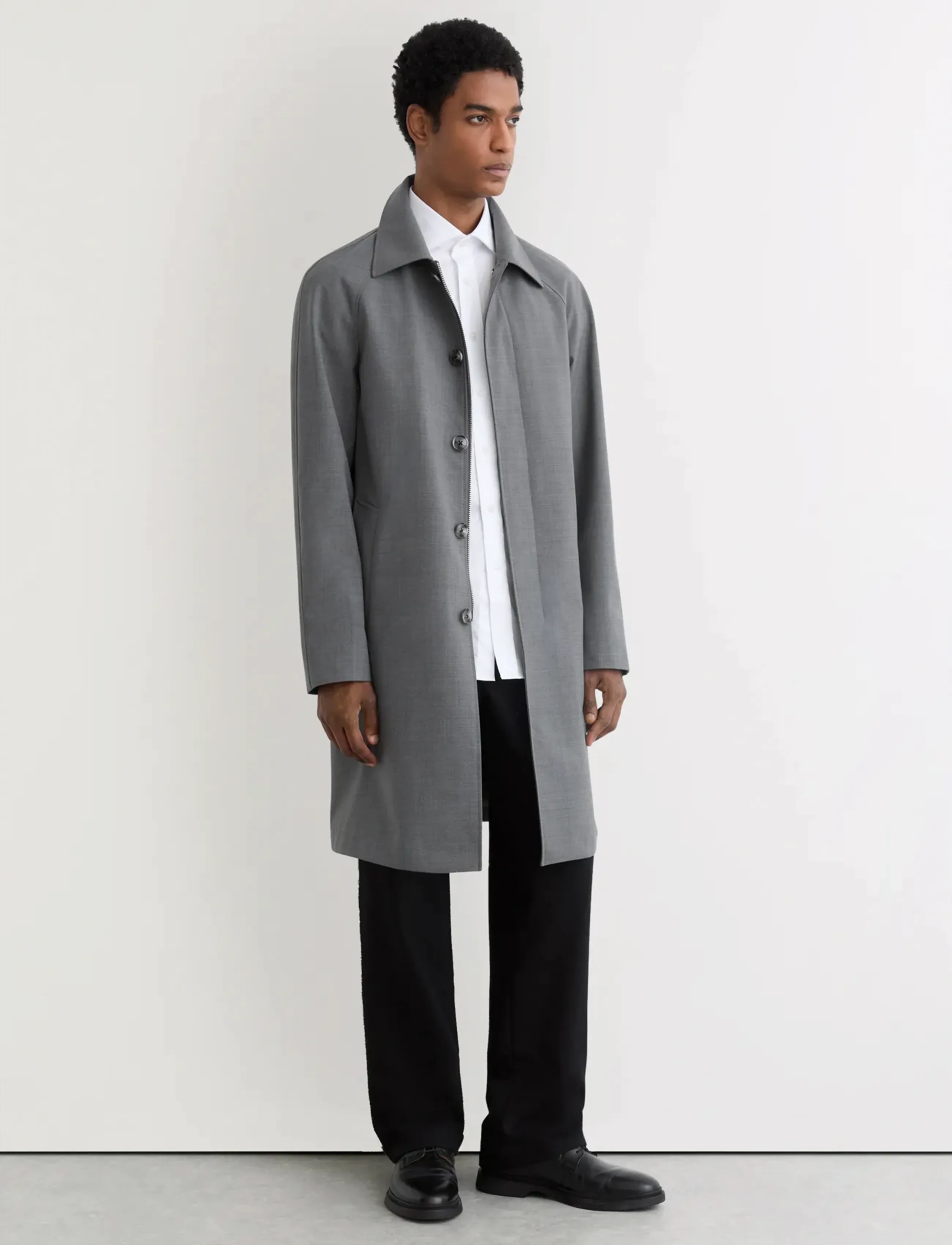 Reiss Canton, L, Grey, Frakker > Uldfrakker, Herre