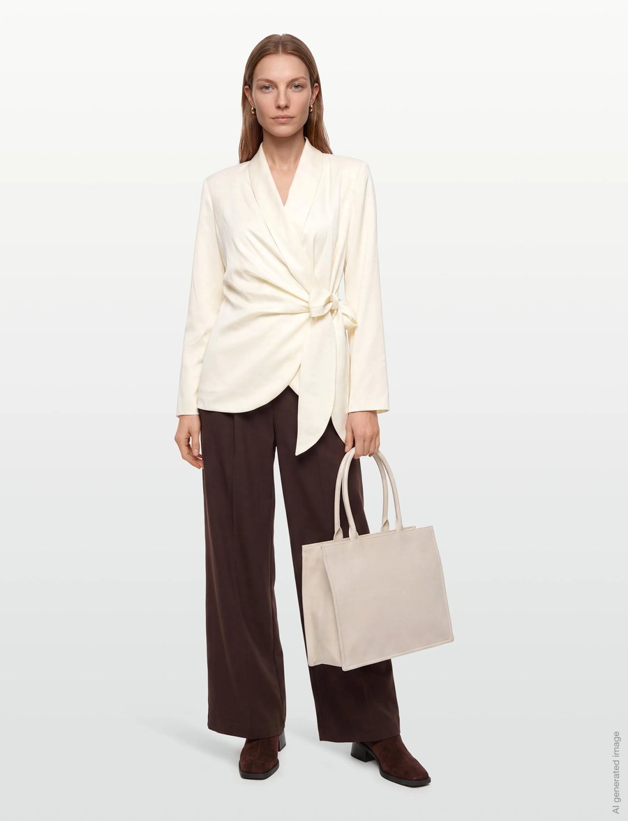 Reiss - CLOVER JACKET - vööga pintsakud - 99 white - 0