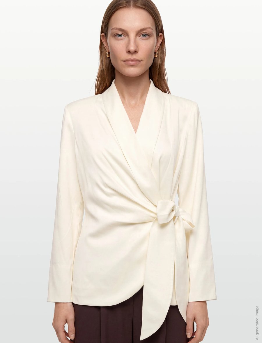Reiss - CLOVER JACKET - vööga pintsakud - 99 white - 3