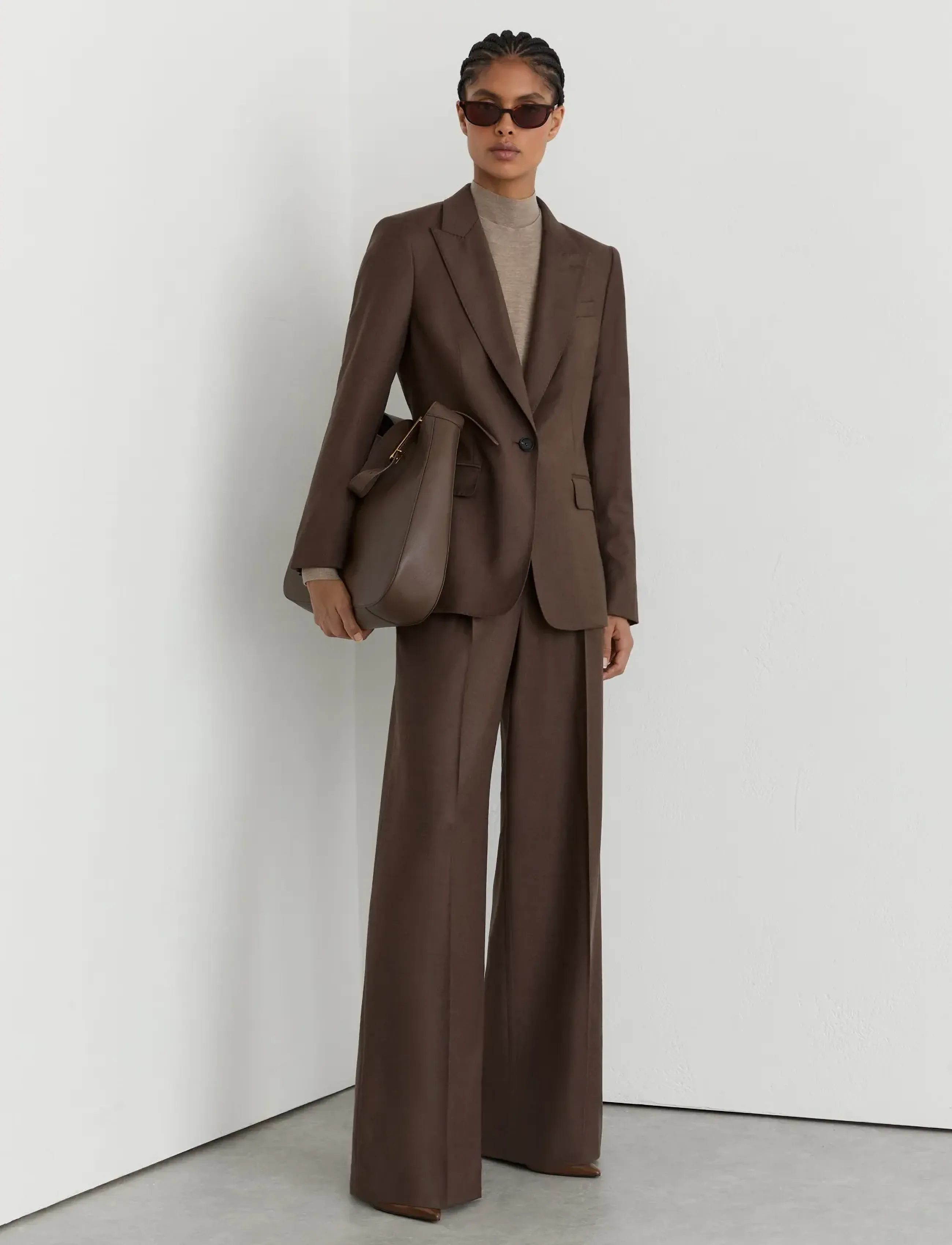 Reiss - DERBY SB BLAZER - Üherealised pintsakud - mocha brown - 4